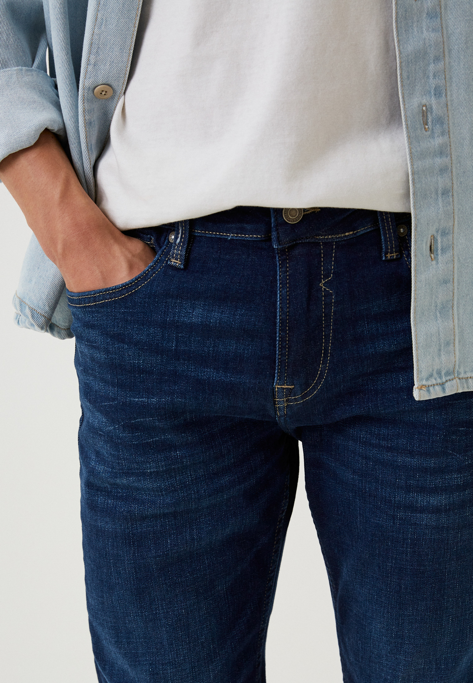 Мужские прямые джинсы Guess (Гесс) M3YAN2D5271: изображение 4