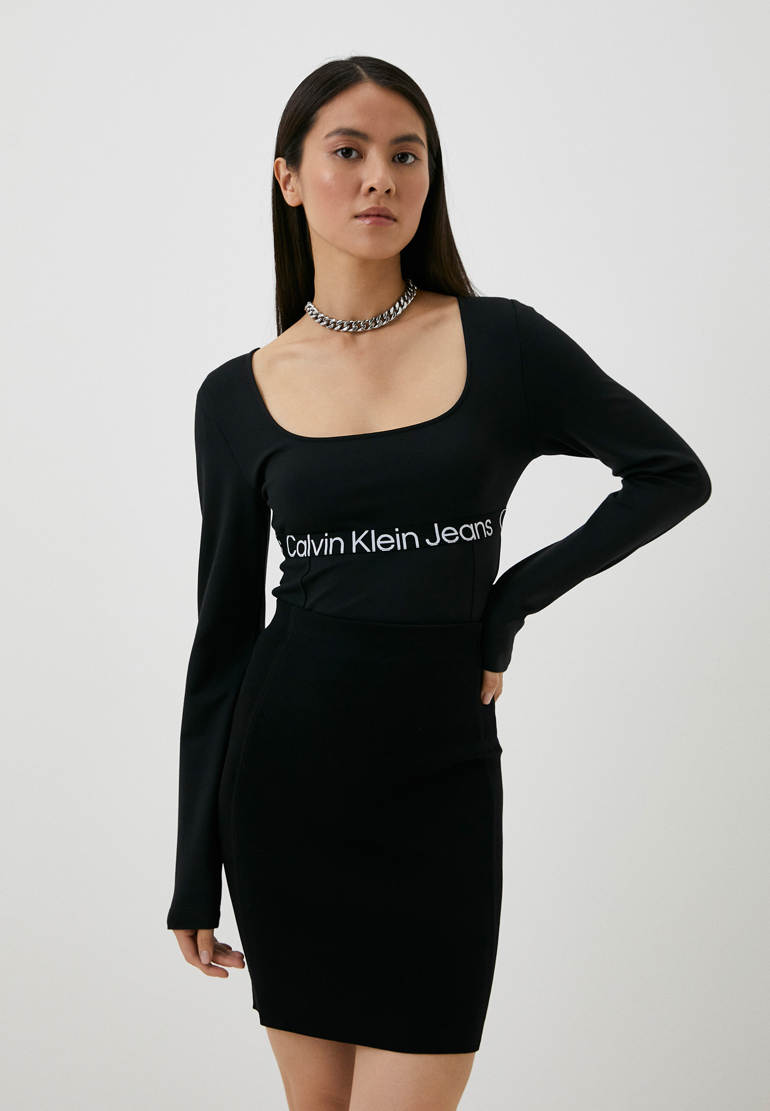 Футболка с длинным рукавом Calvin Klein Jeans J20J222013