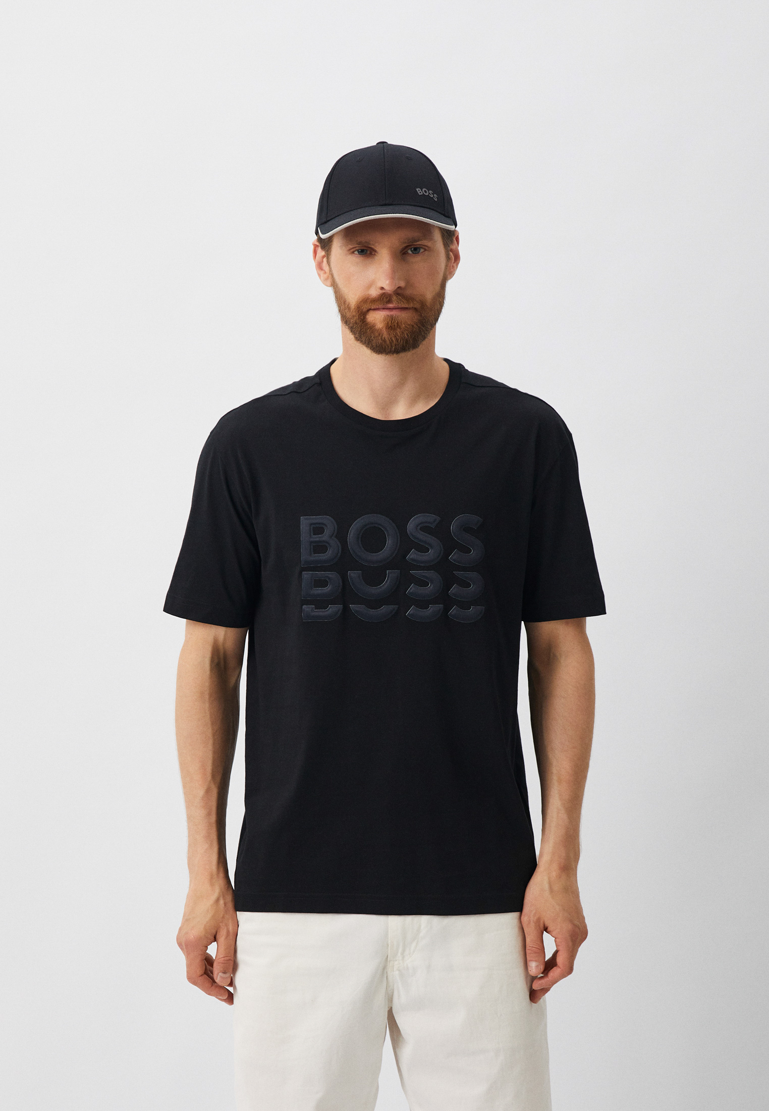 Мужская футболка Boss (Босс) 50495876