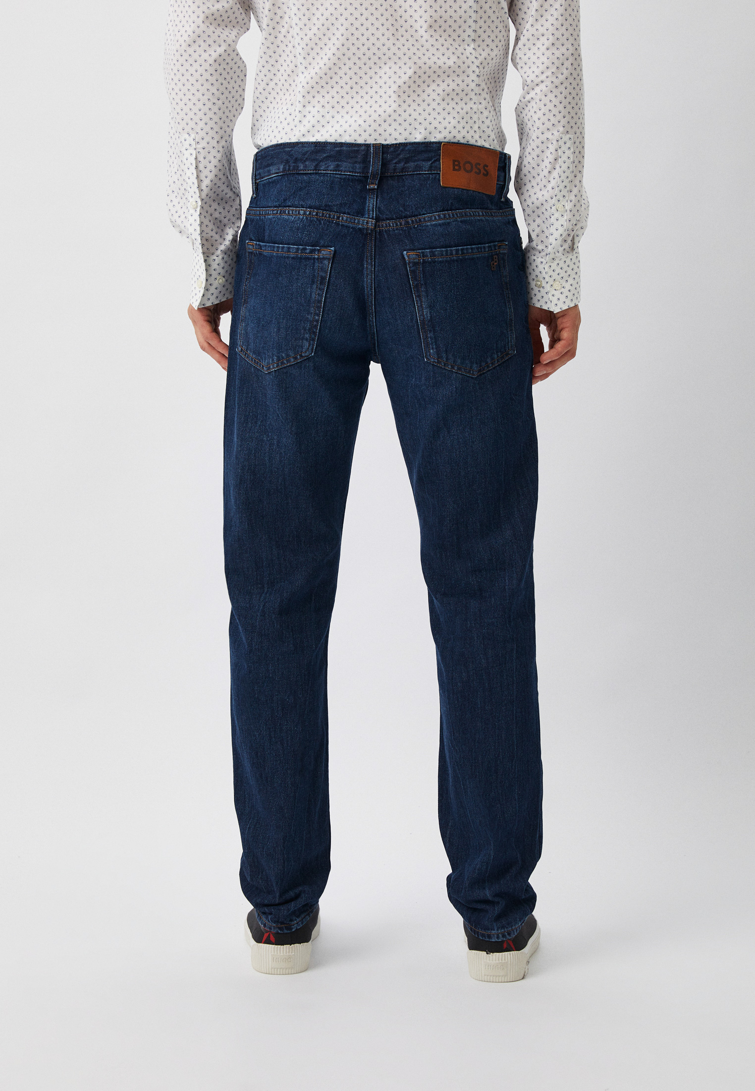 Мужские зауженные джинсы Boss (Босс) 50496352: изображение 3