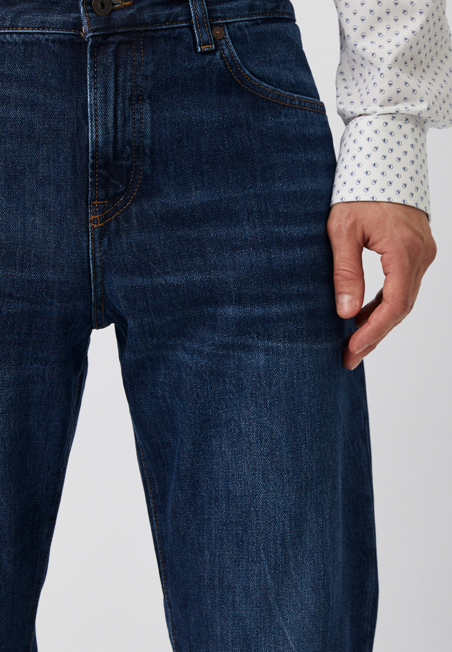 Мужские зауженные джинсы Boss (Босс) 50496352: изображение 4