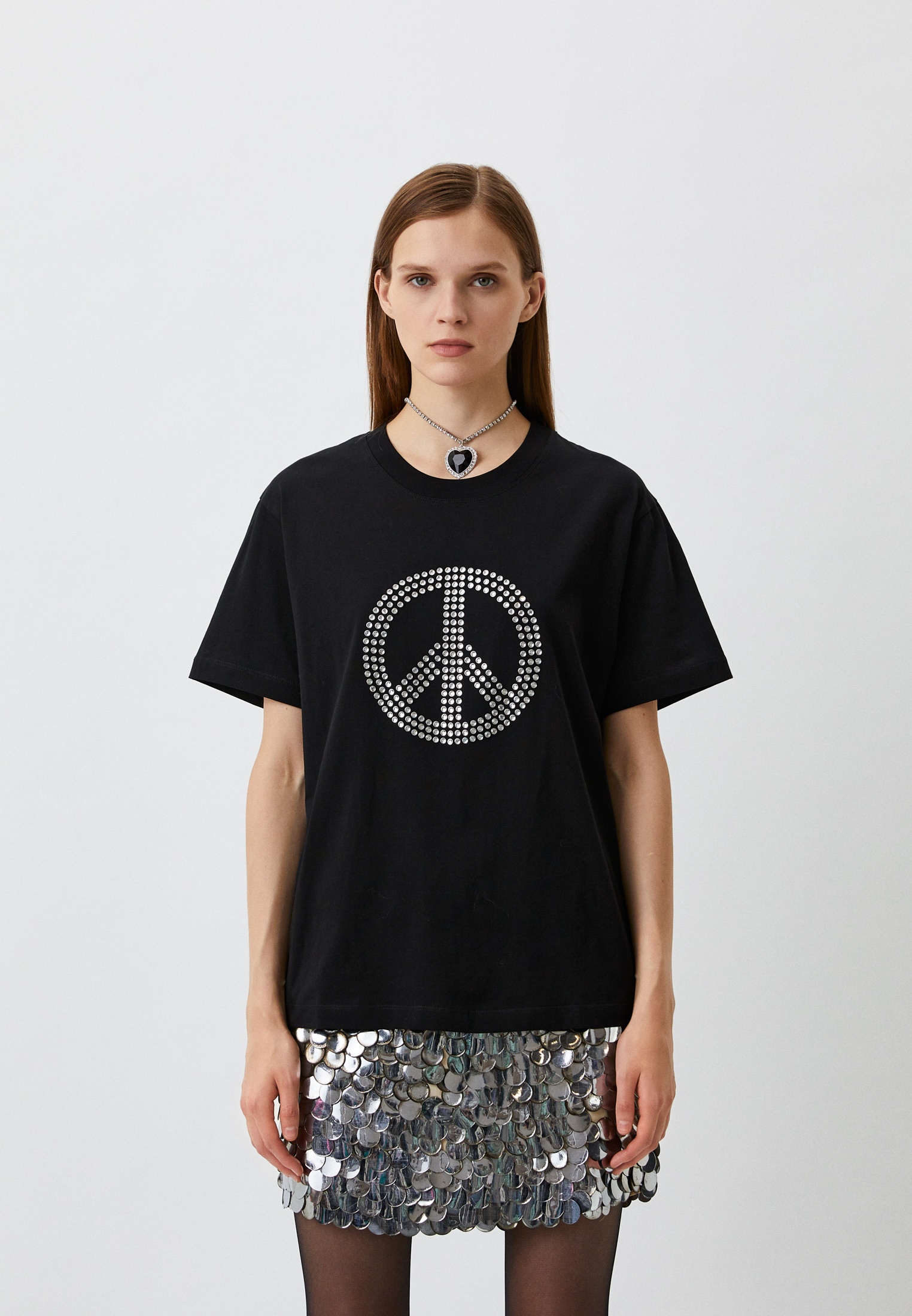 Футболка с коротким рукавом MO5CH1NO Jeans A0711