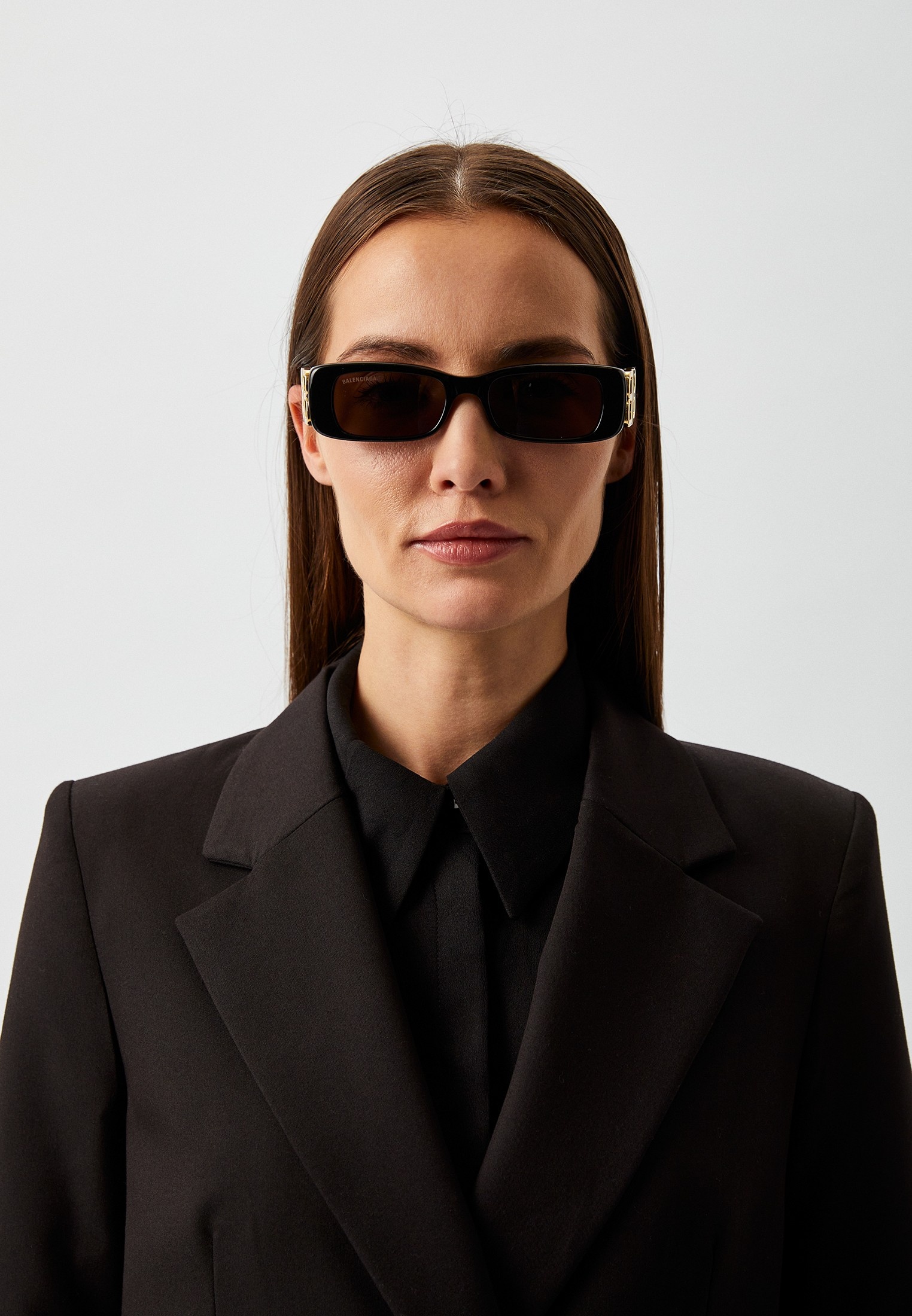 Женские солнцезащитные очки Balenciaga BB0096S купить за 57500 руб.