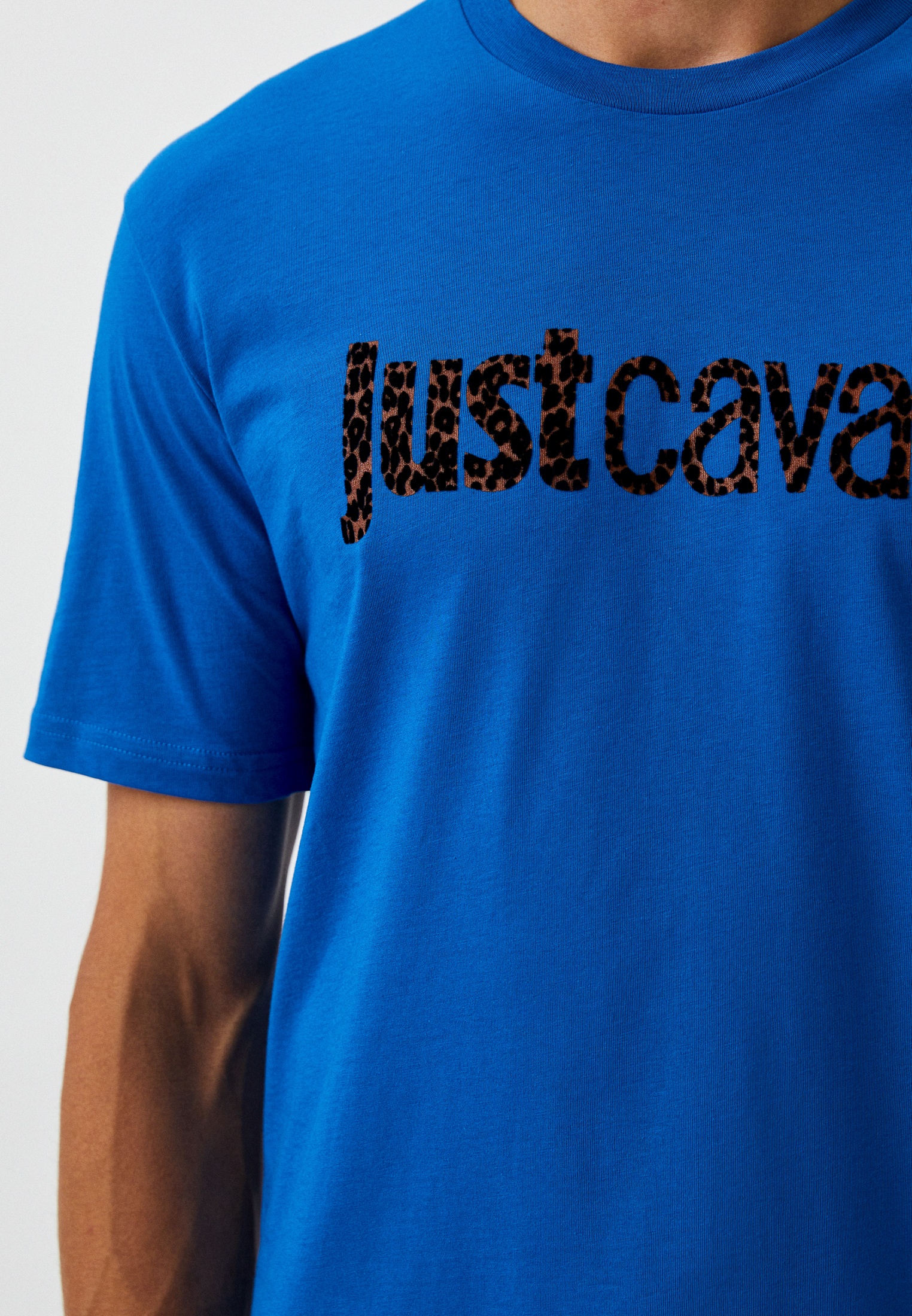 Мужская футболка Just Cavalli (Джаст Кавалли) 75OAHG01CJ300: изображение 4