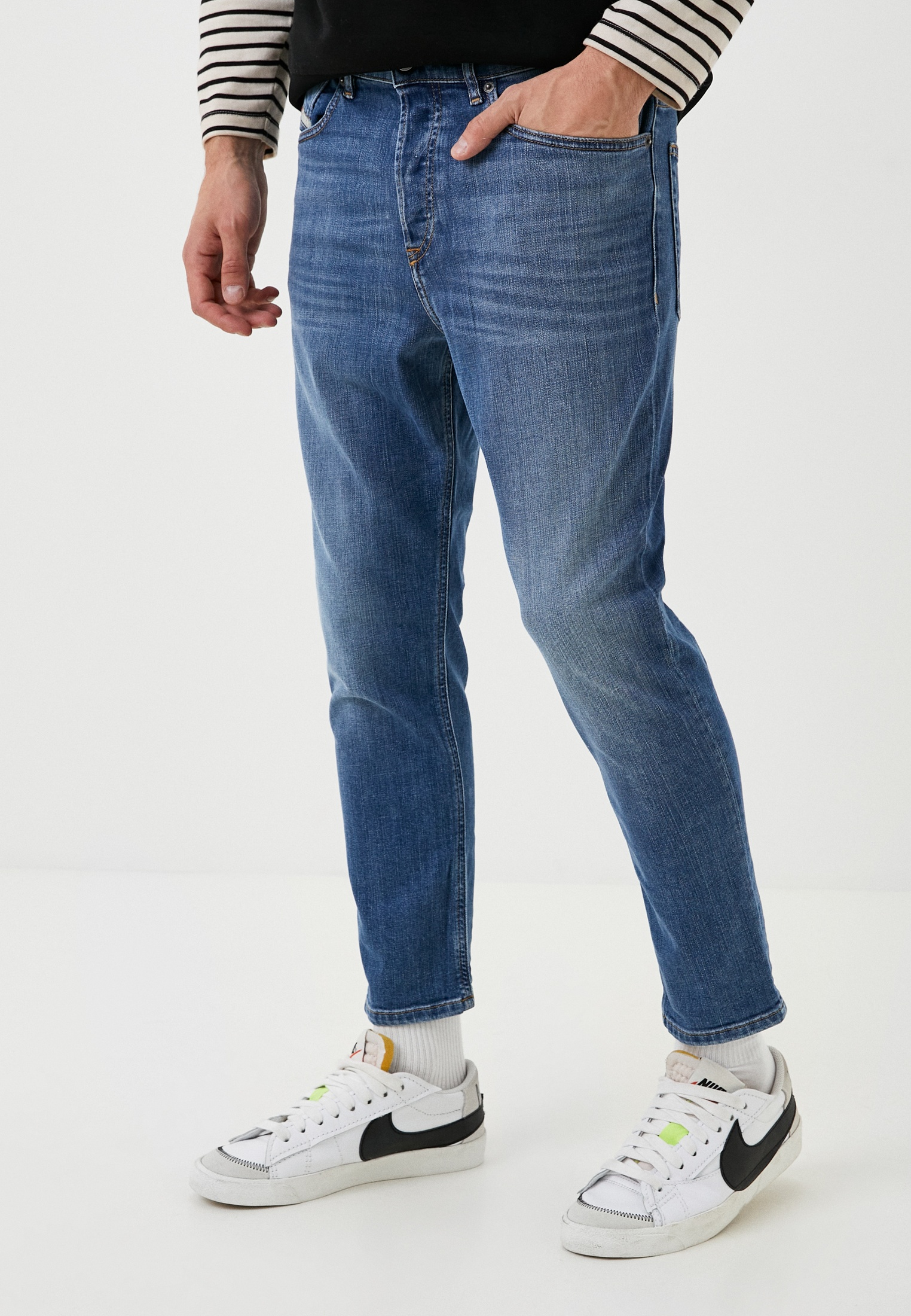 Мужские зауженные джинсы Diesel (Дизель) A0357209D47