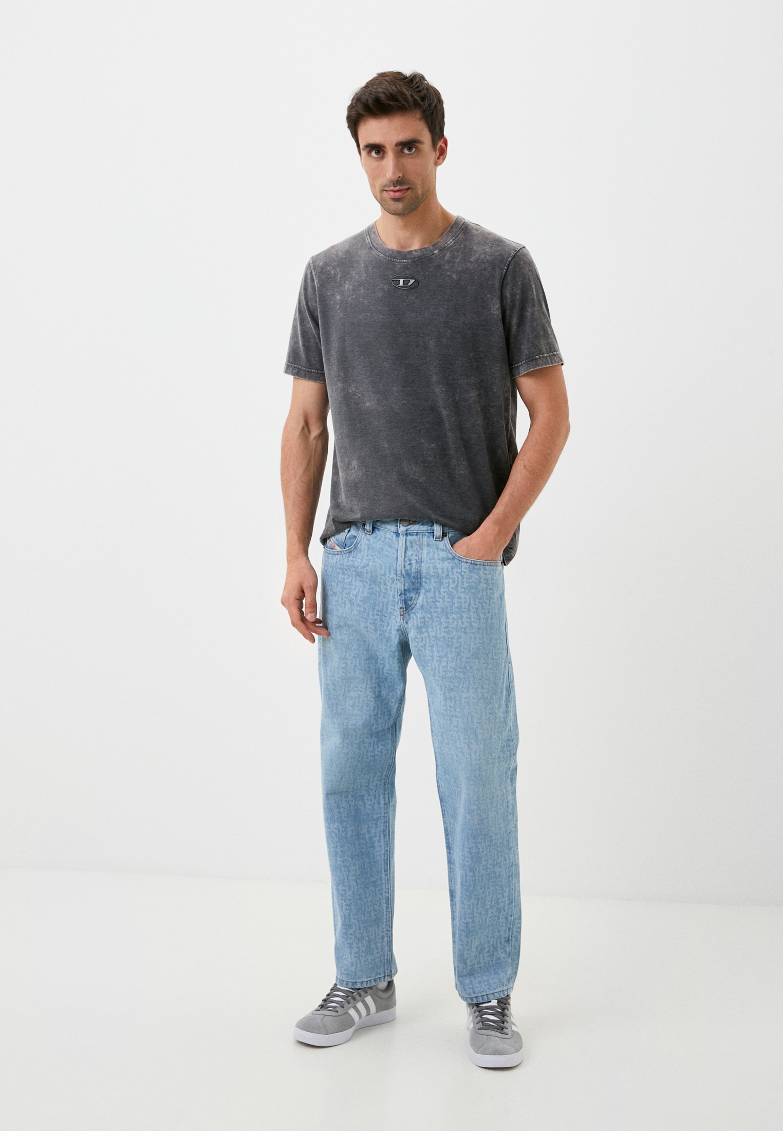 Мужские прямые джинсы Diesel (Дизель) A04149007F5: изображение 2