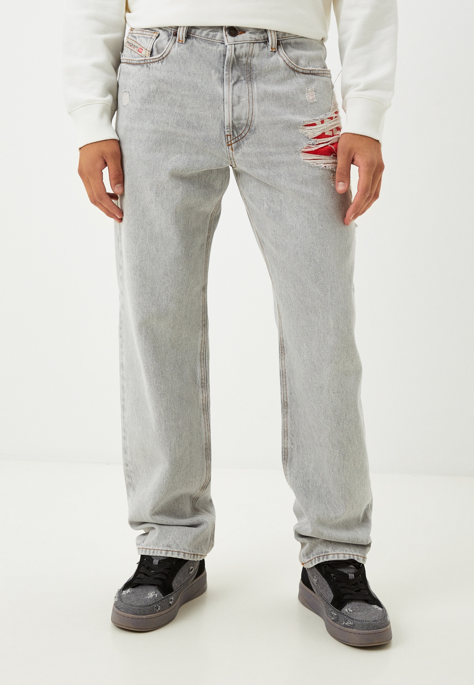 Мужские прямые джинсы Diesel (Дизель) A04150007D9