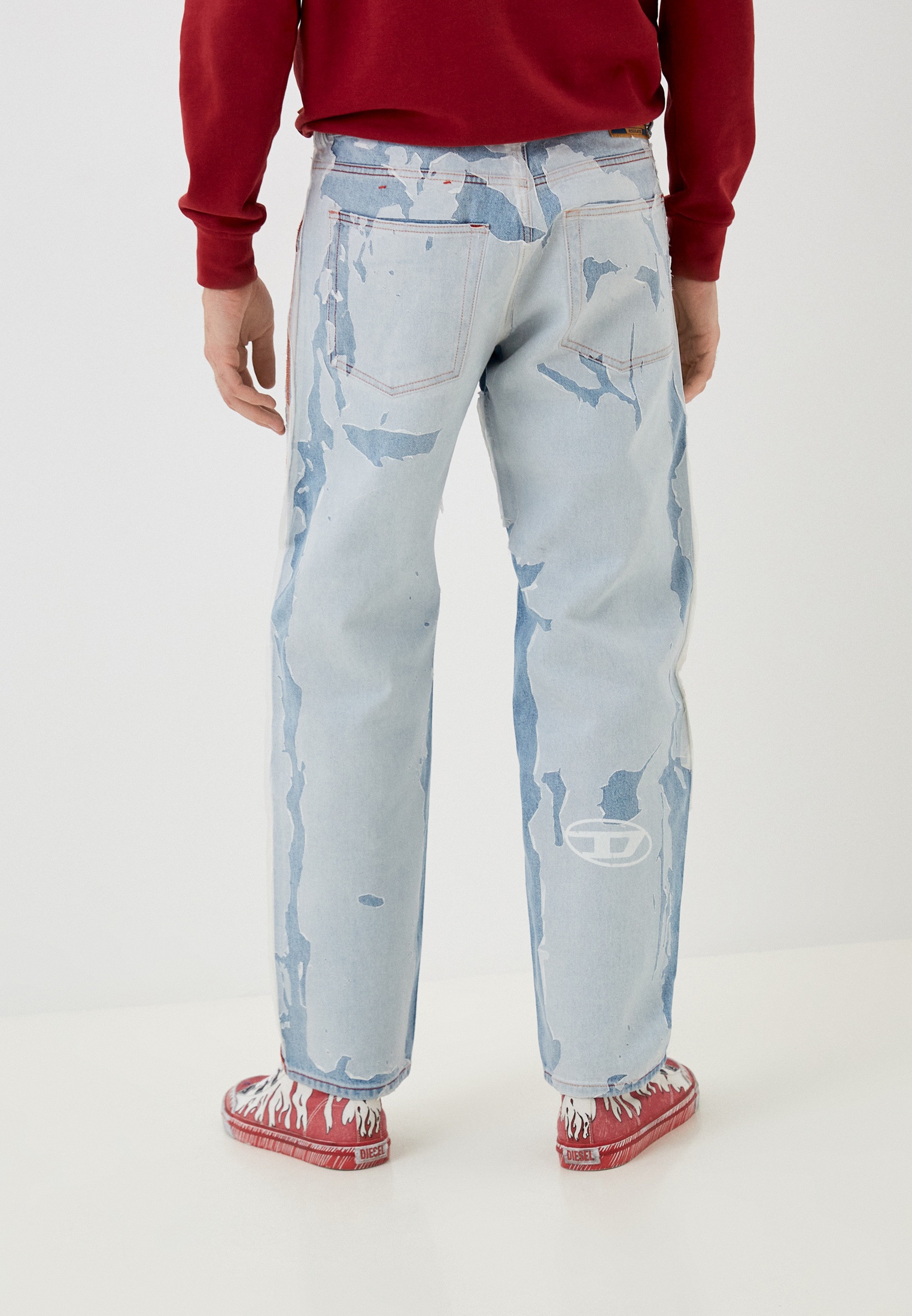 Мужские прямые джинсы Diesel (Дизель) A05956007B6: изображение 3