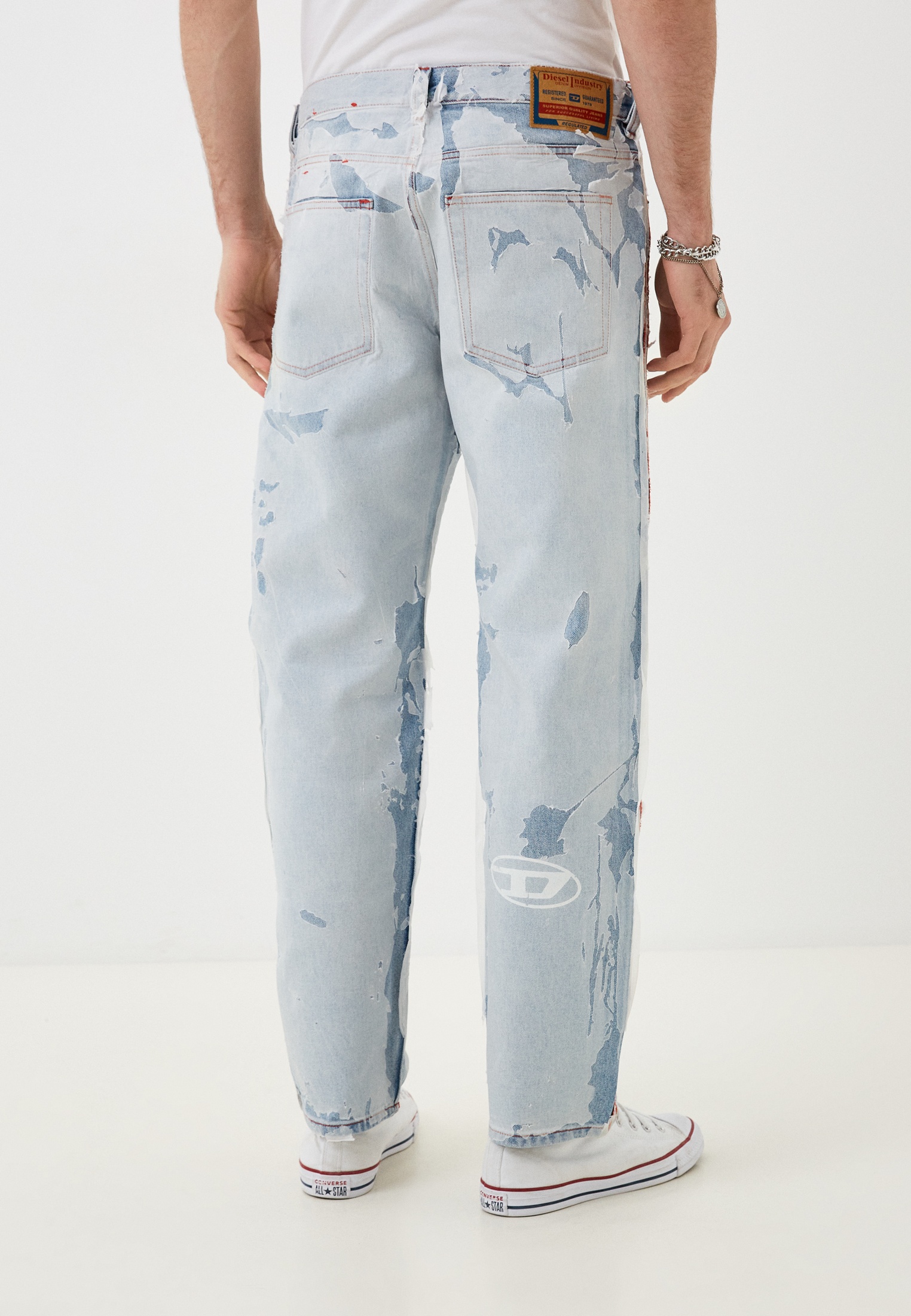 Мужские прямые джинсы Diesel (Дизель) A05956007B6: изображение 7