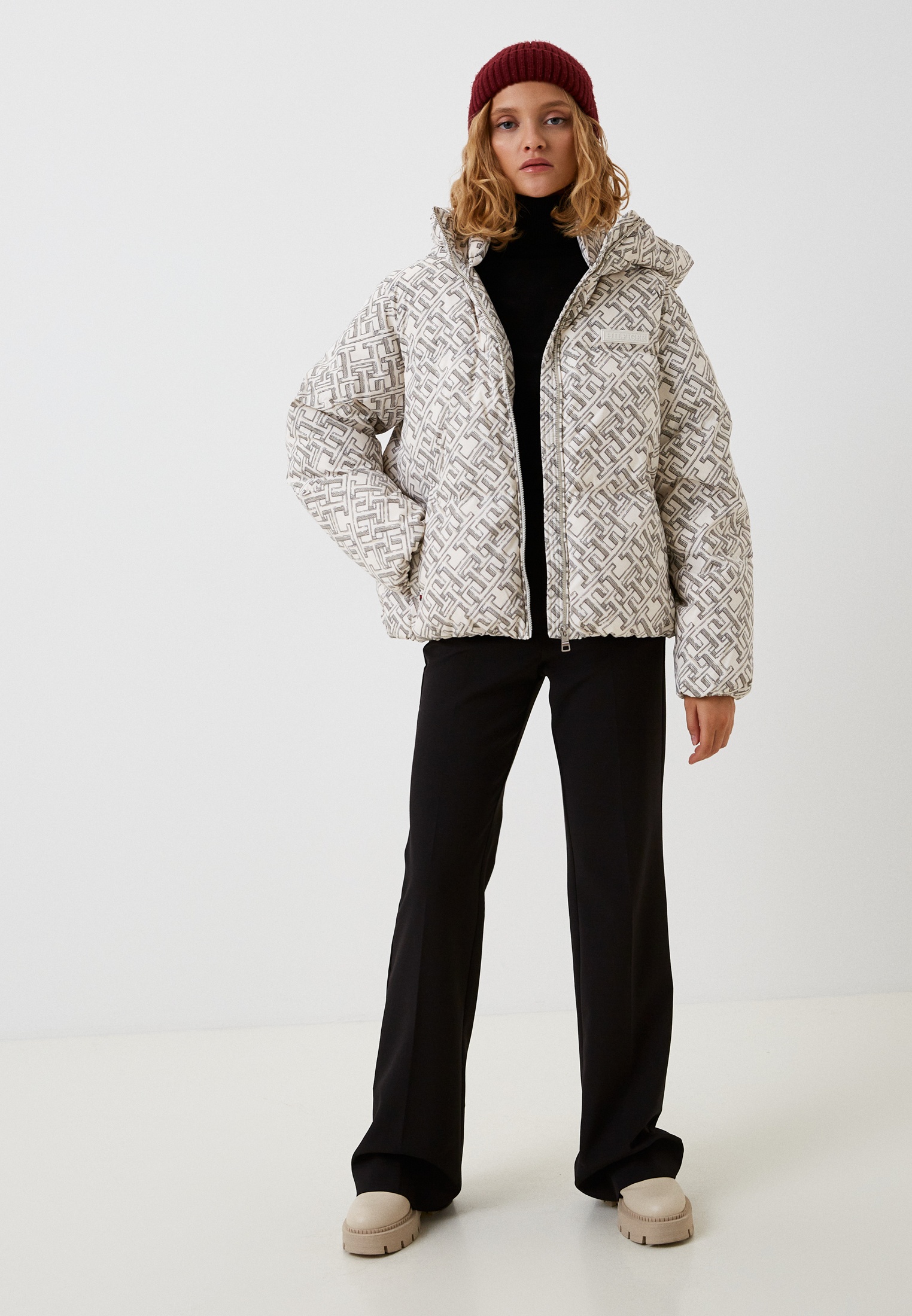 Утепленная куртка женская Tommy Hilfiger (Томми Хилфигер) WW0WW40841 ...