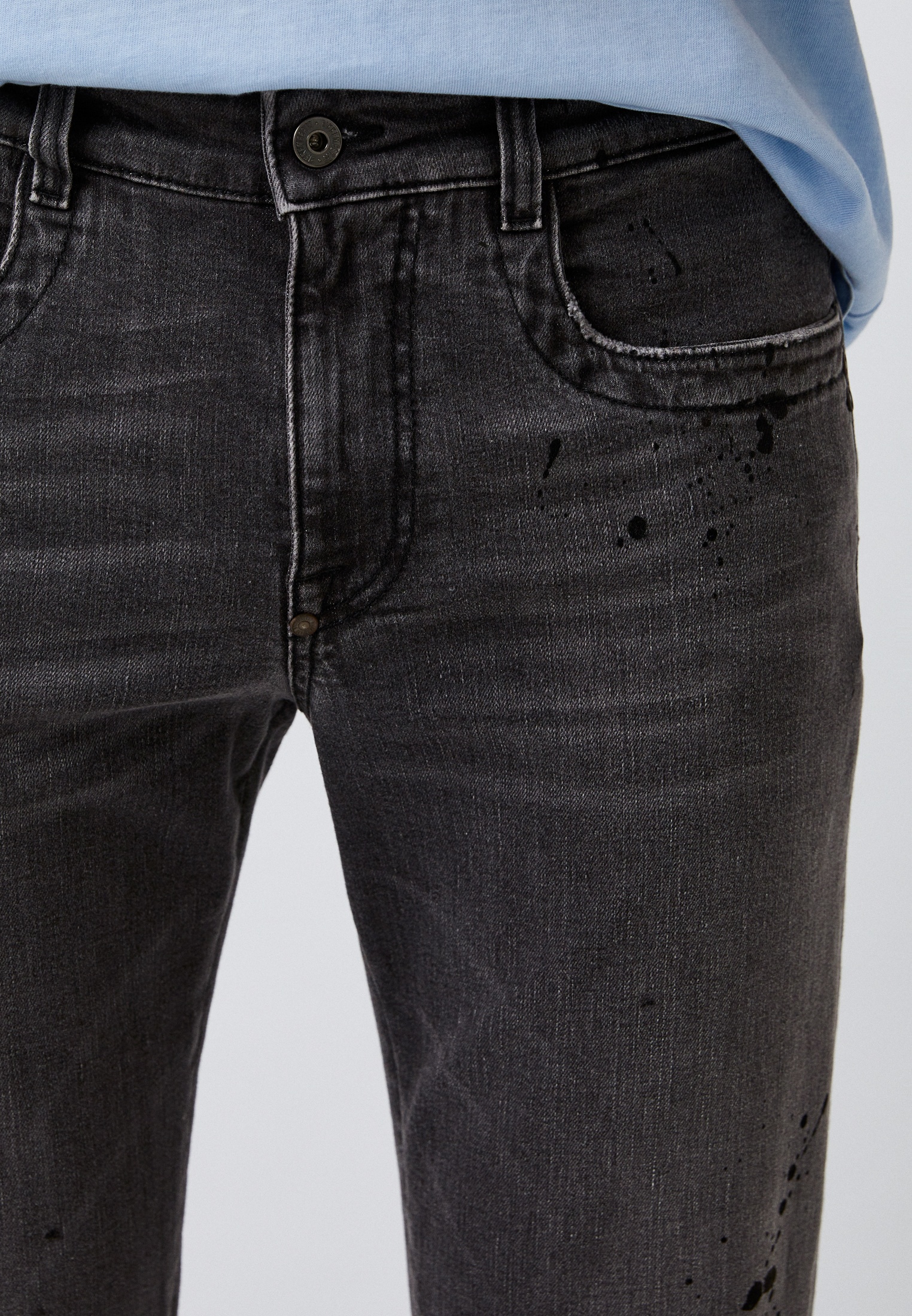 Мужские зауженные джинсы Bikkembergs (Биккембергс) C Q 101 1G S 3855: изображение 4