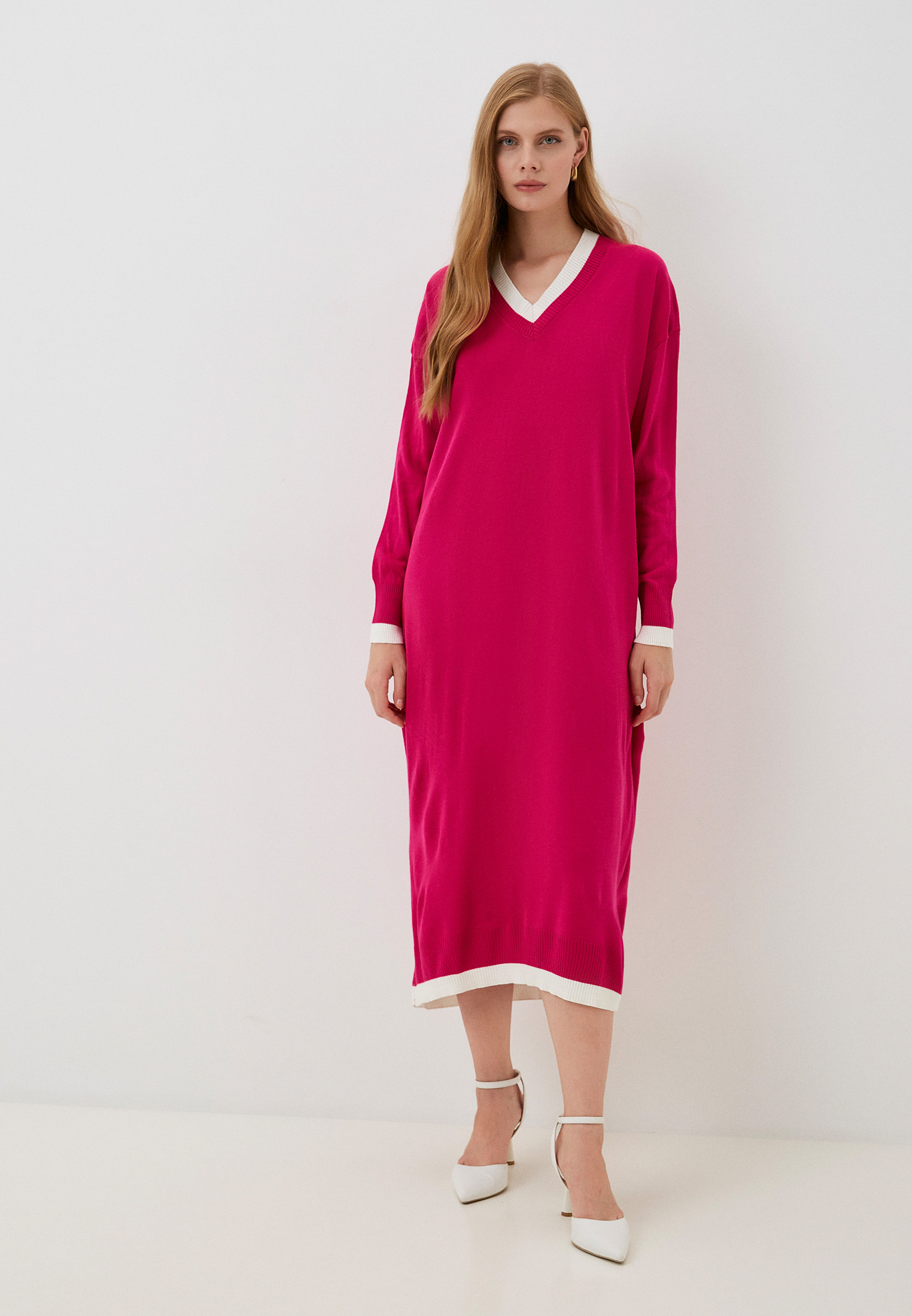 Вязаное платье Pink Orange PO23-151-1