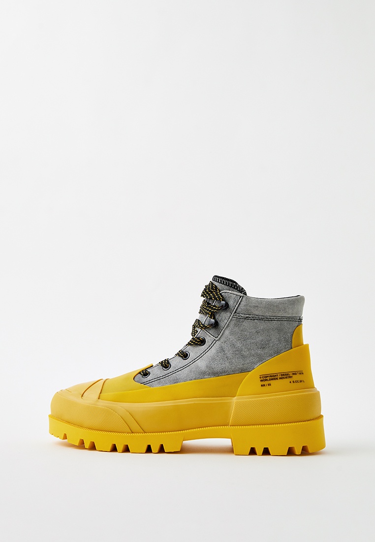 Желтые мужские ботинки - купить брендовые ботинки в интернет магазине