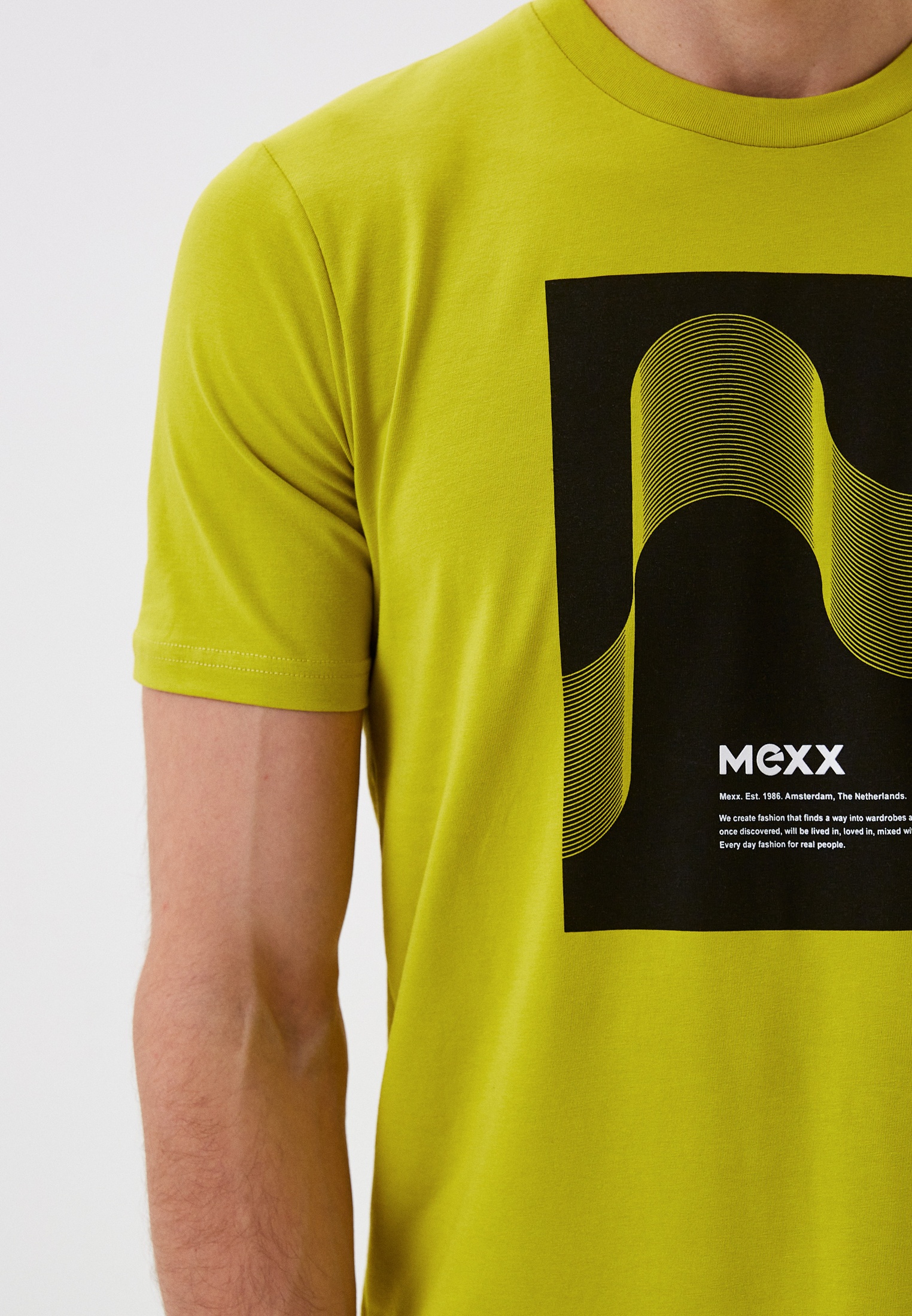 Футболка с коротким рукавом мужской Mexx (Мекс) TU2124036M купить за ...