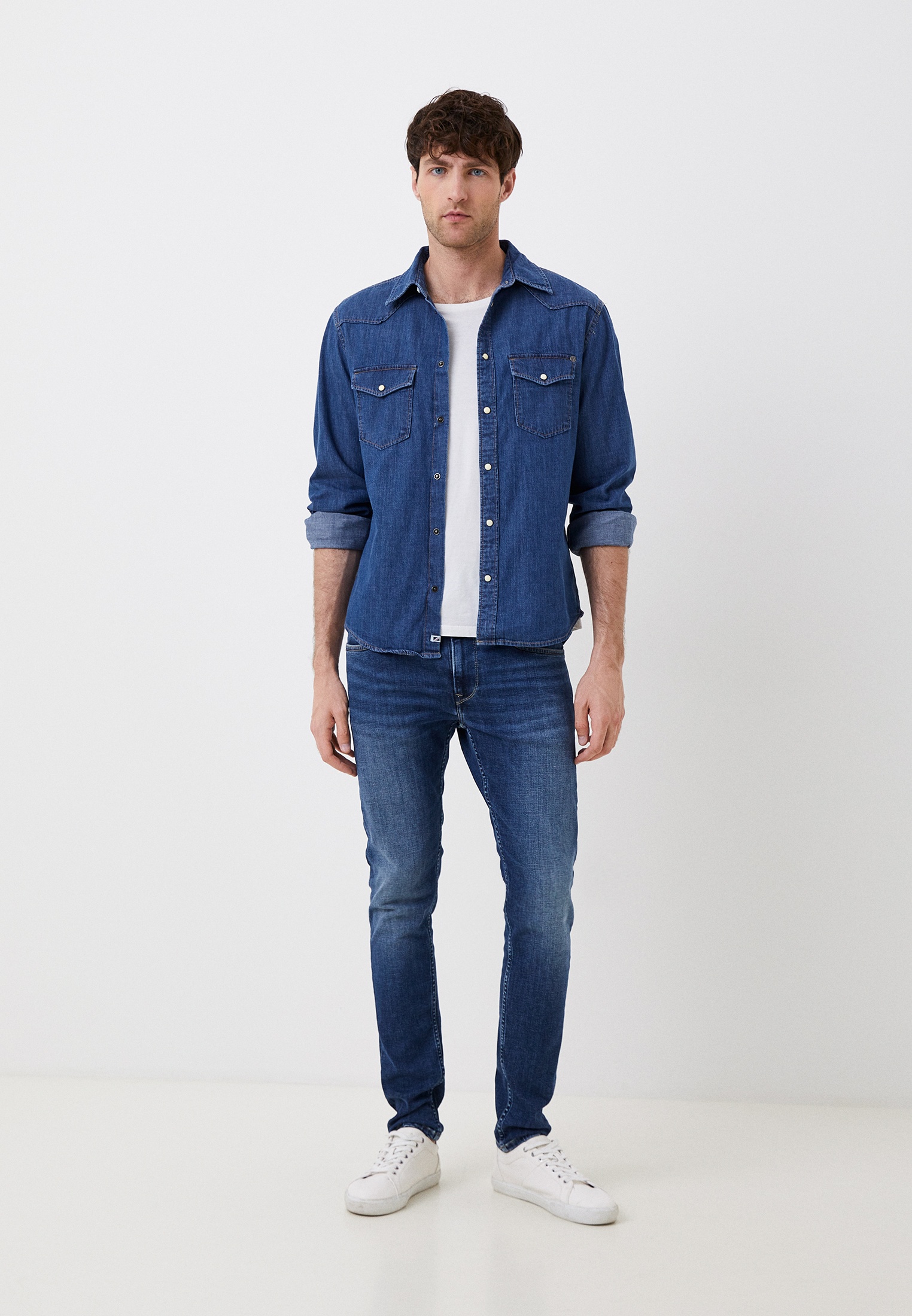 Рубашка мужская Pepe Jeans (Пепе Джинс) PM307489HS8 купить за 5450 руб.