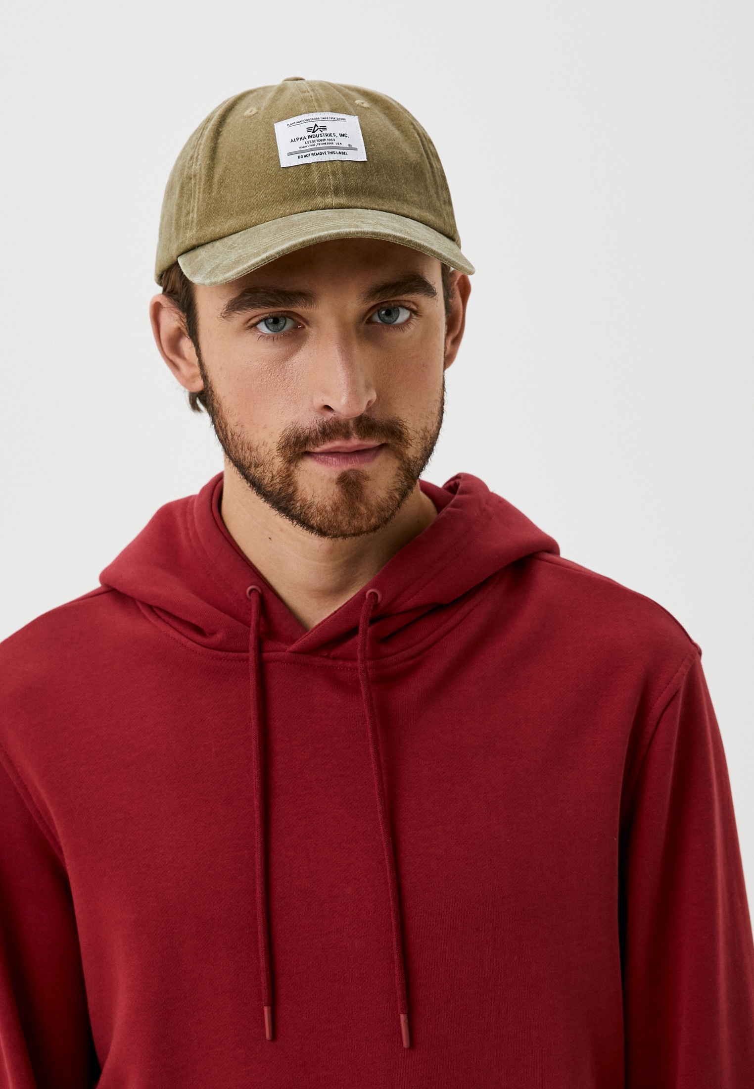 Бейсболка мужская Alpha Industries (Альфа Индастриз) UHB52500C1 цвет ...