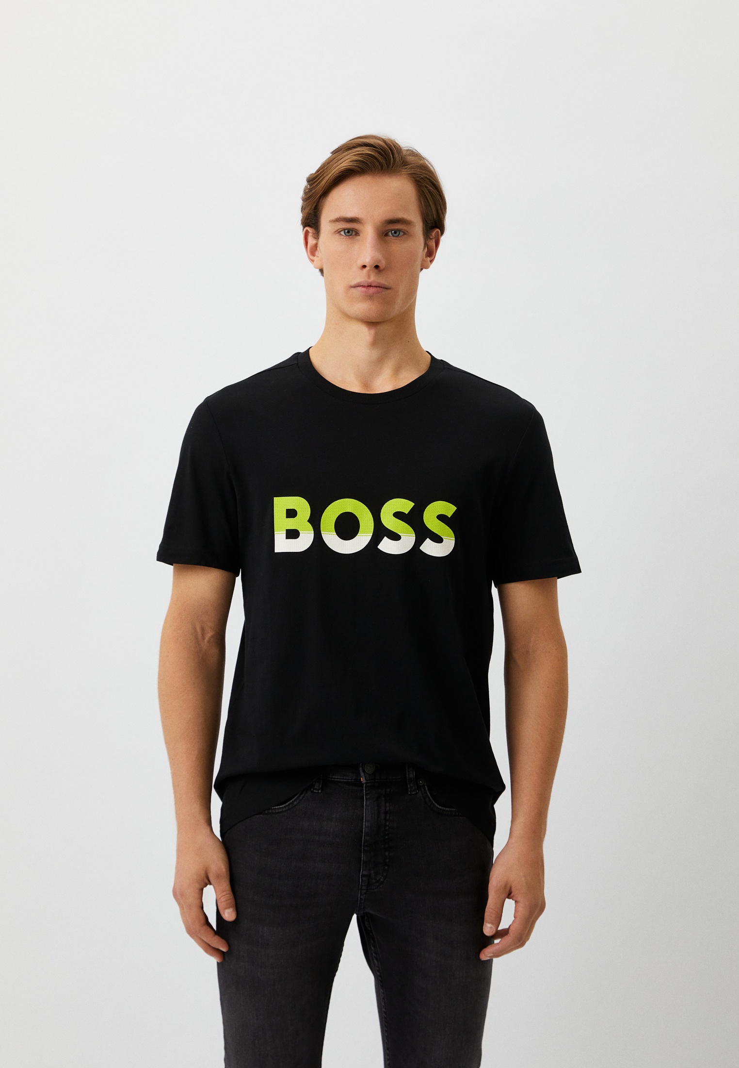 Мужская футболка Boss (Босс) 50477616: изображение 5