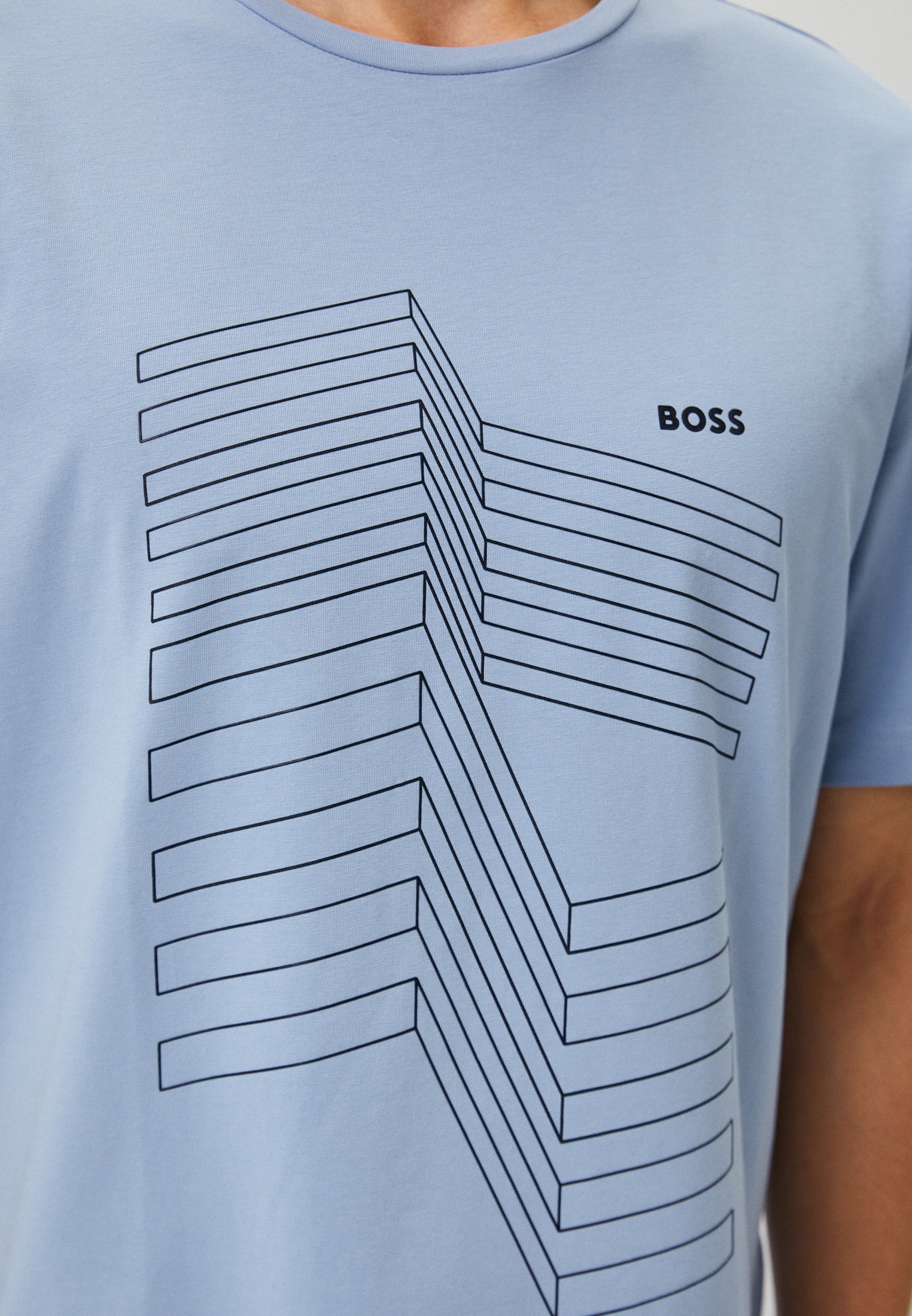 Мужская футболка Boss (Босс) 50501231: изображение 4
