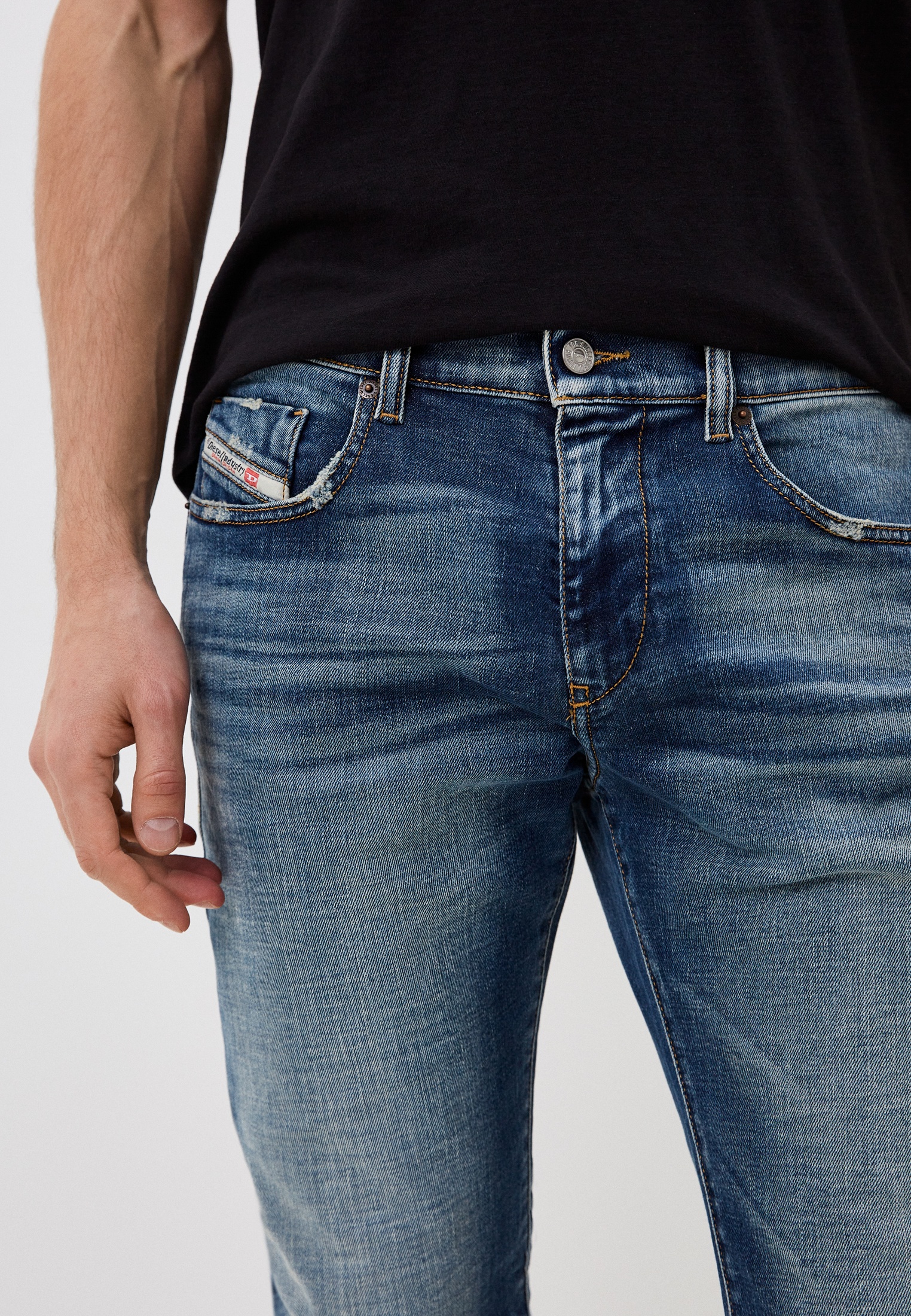 Мужские зауженные джинсы Diesel (Дизель) A0355809C87: изображение 8