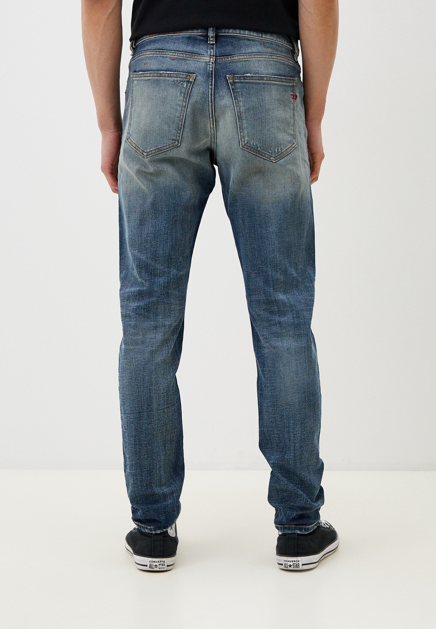 Мужские зауженные джинсы Diesel (Дизель) A0355809E15: изображение 7