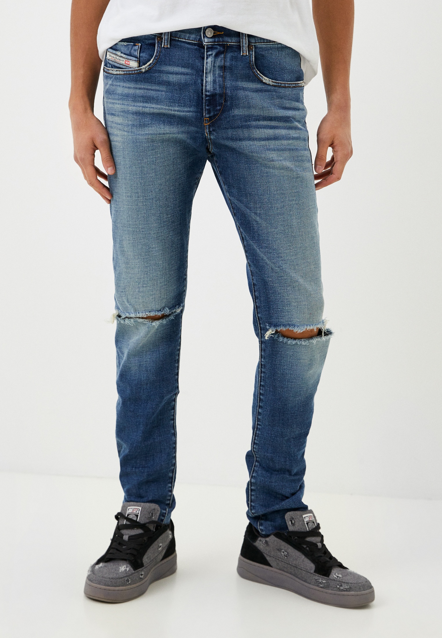 Мужские зауженные джинсы Diesel (Дизель) A0356309C87: изображение 5