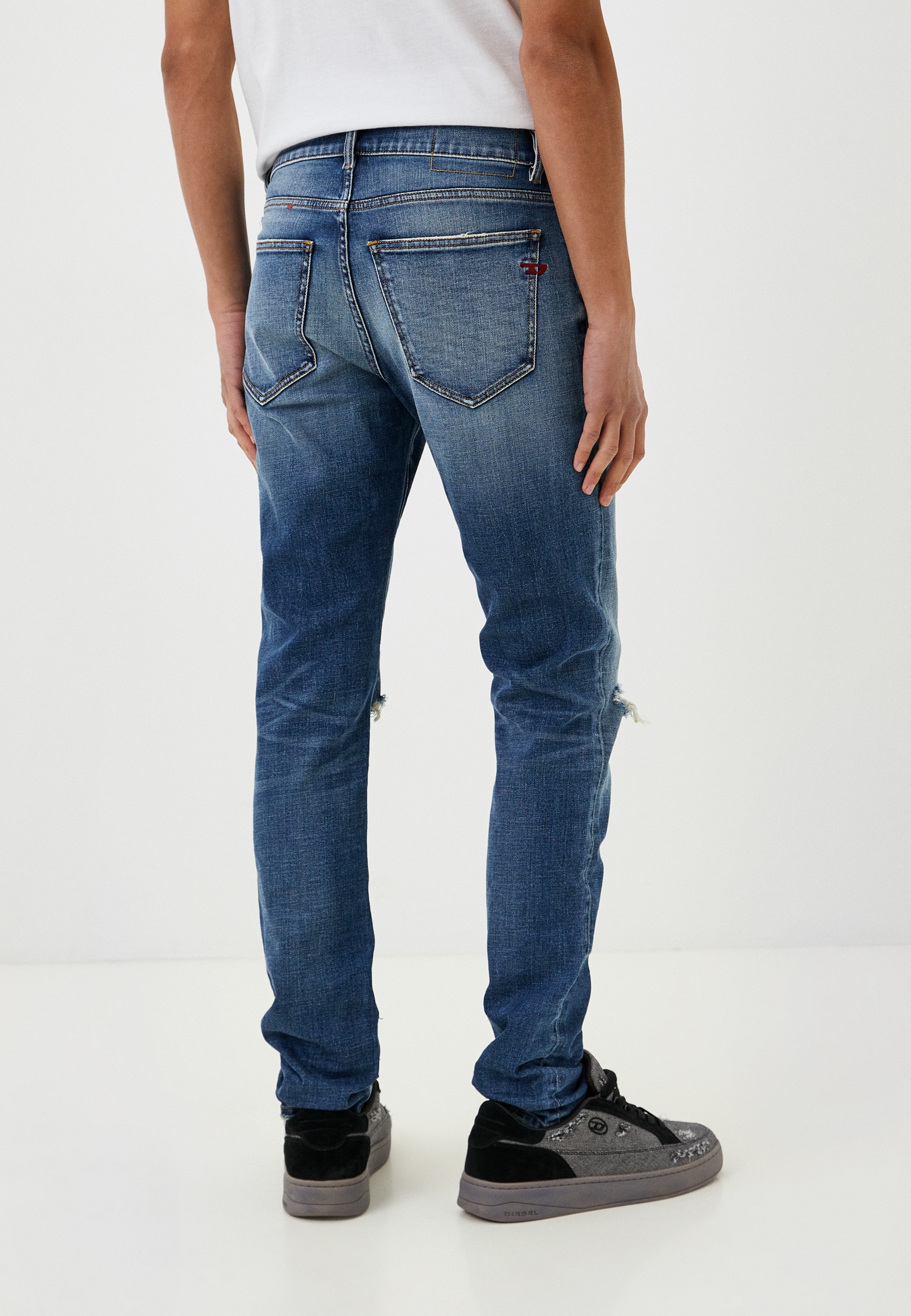 Мужские зауженные джинсы Diesel (Дизель) A0356309C87: изображение 7