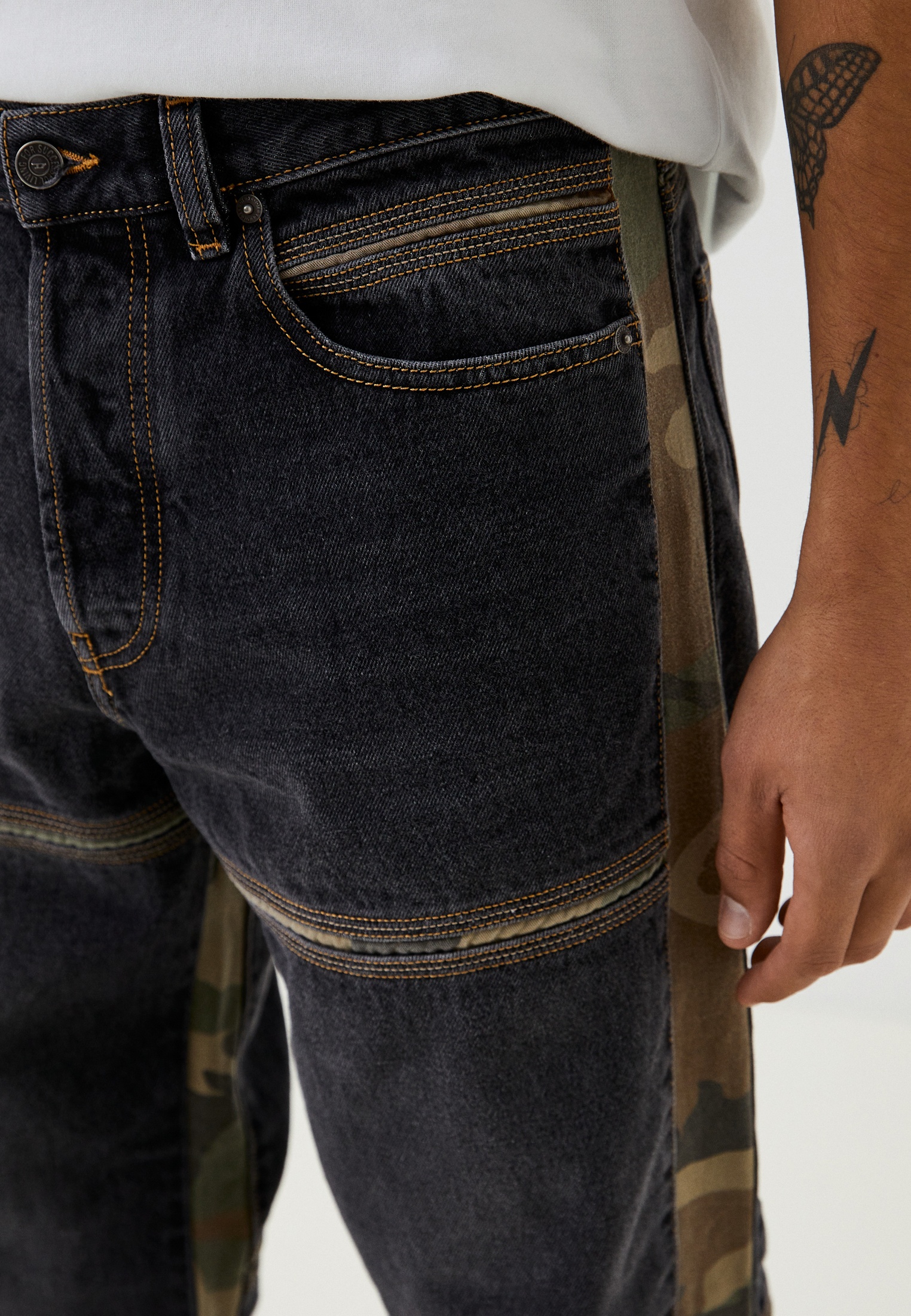 Мужские прямые джинсы Diesel (Дизель) A05616007G1: изображение 4