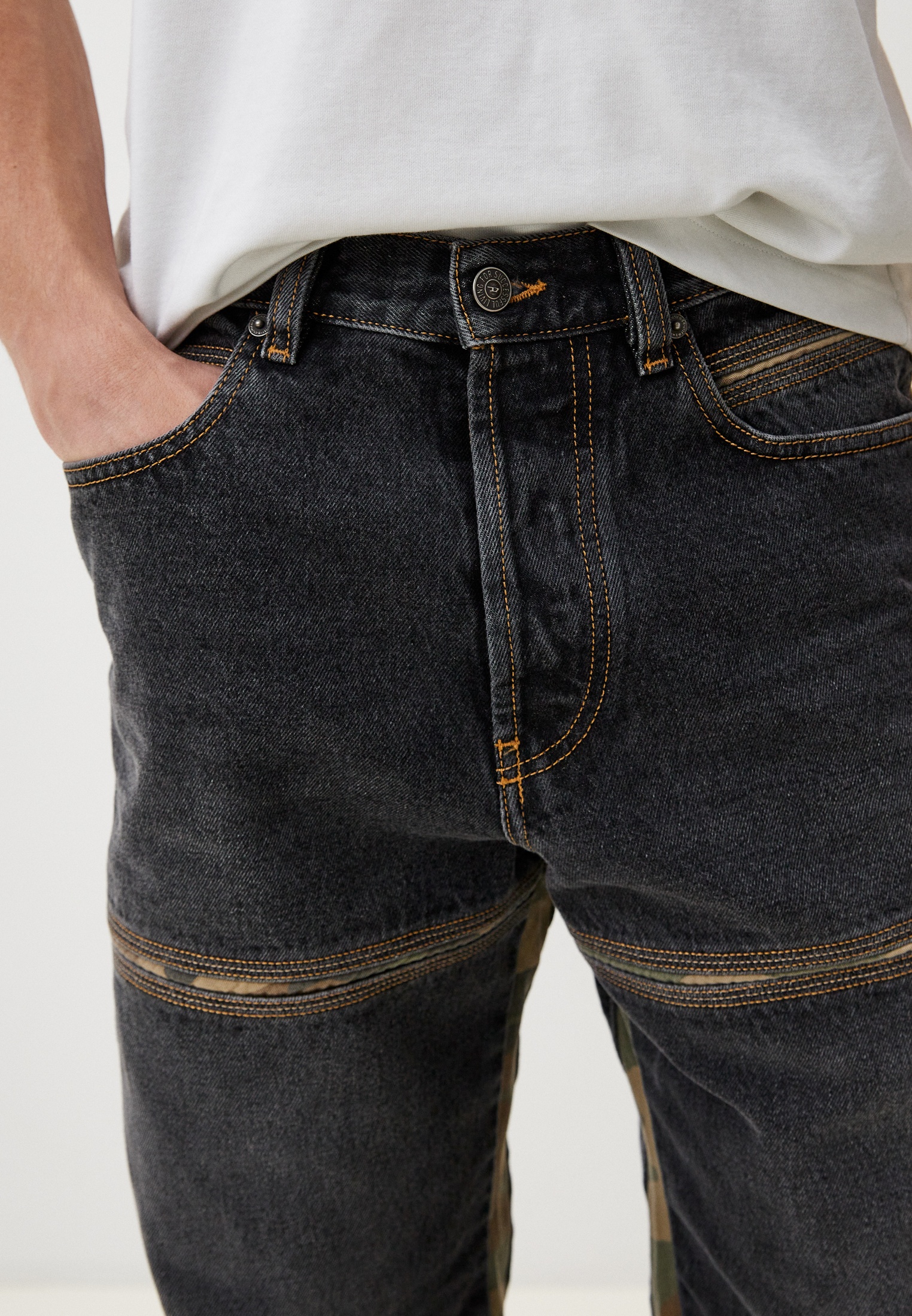 Мужские прямые джинсы Diesel (Дизель) A05616007G1: изображение 8