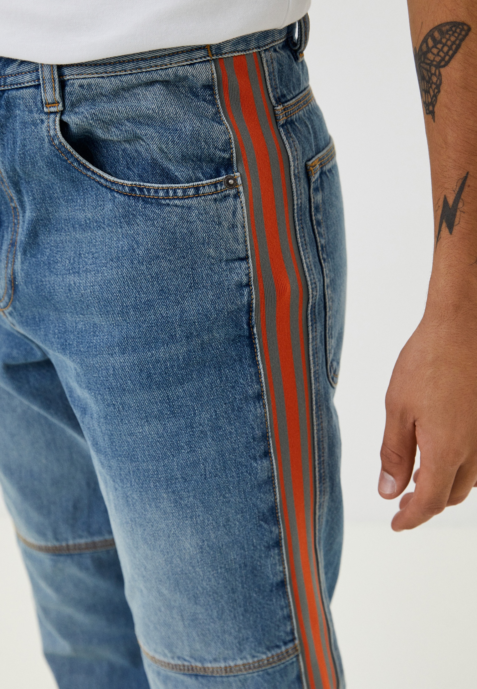 Мужские прямые джинсы Diesel (Дизель) A069280EIAW: изображение 4