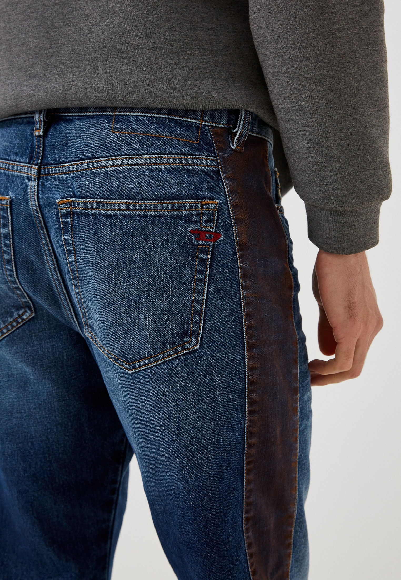 Мужские прямые джинсы Diesel (Дизель) A07097007G8: изображение 4