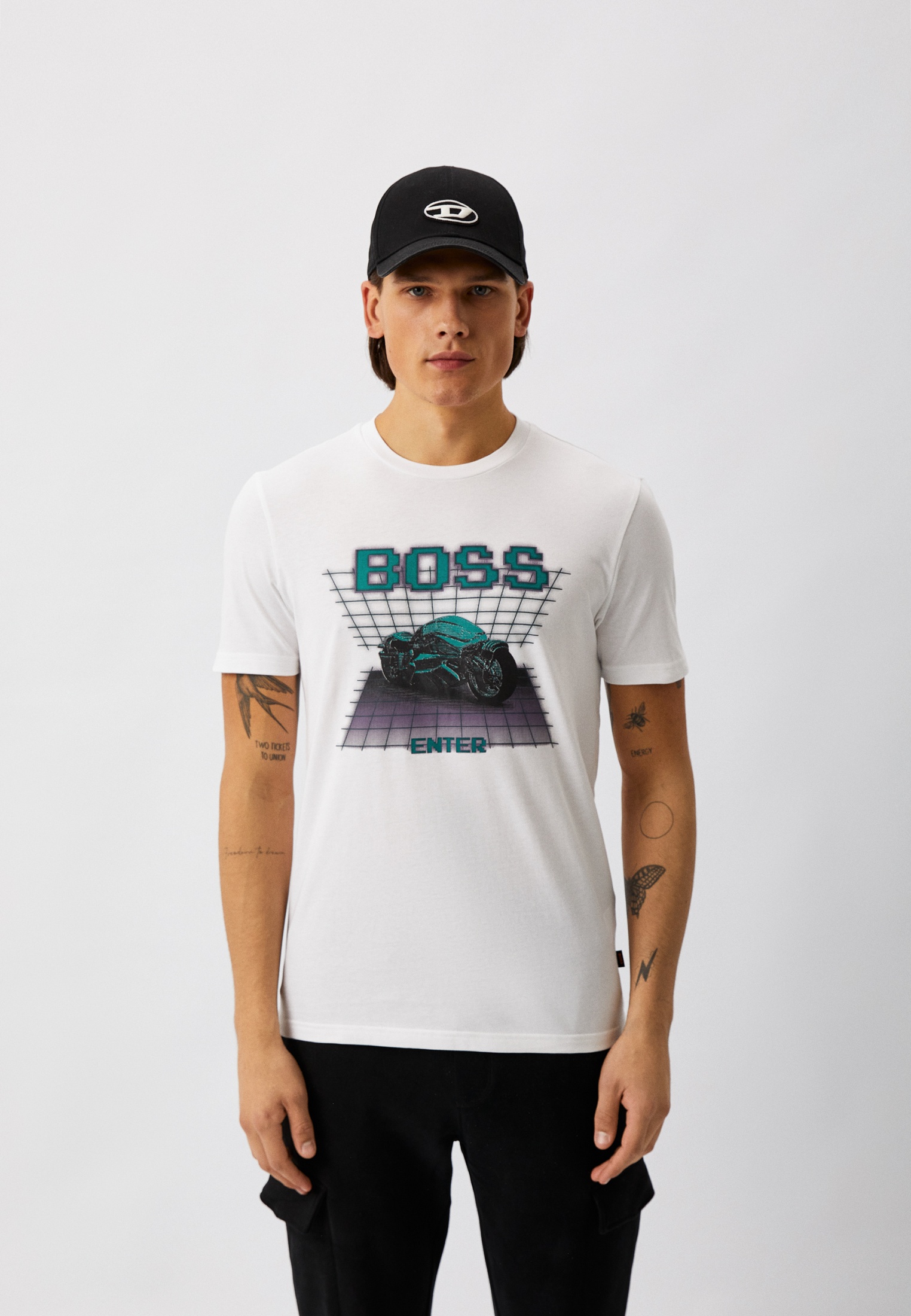 Мужская футболка Boss (Босс) 50503551