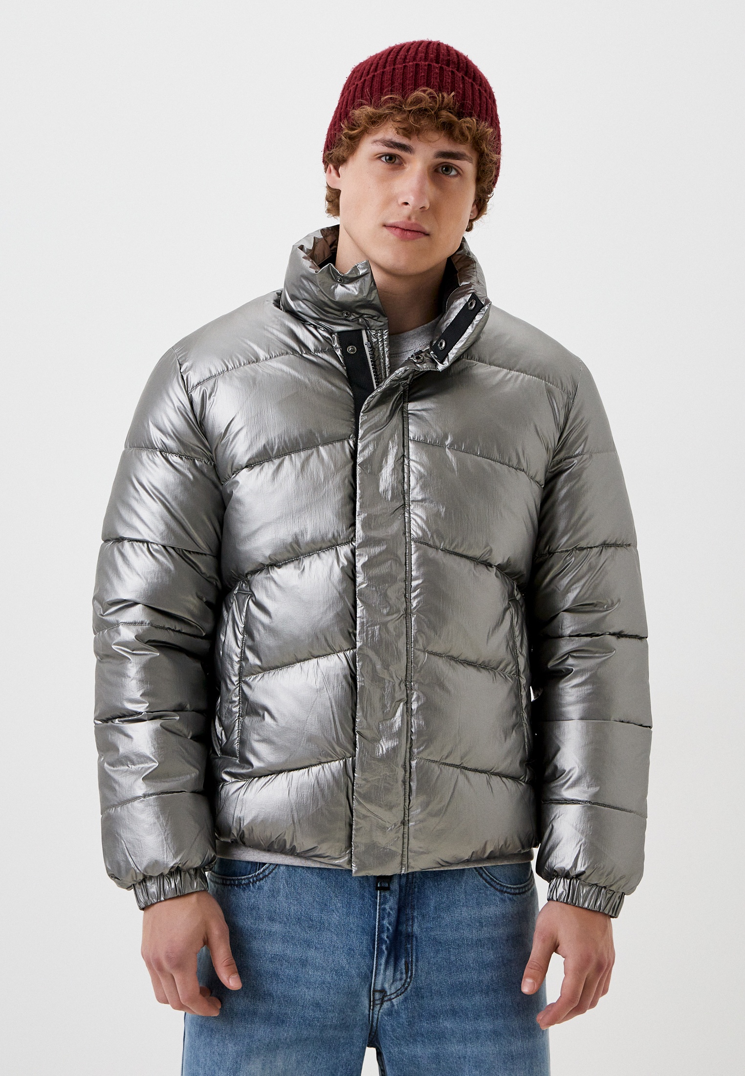 Утепленная куртка мужская Guess (Гесс) M3BL29WFP60 купить за 17710 руб.