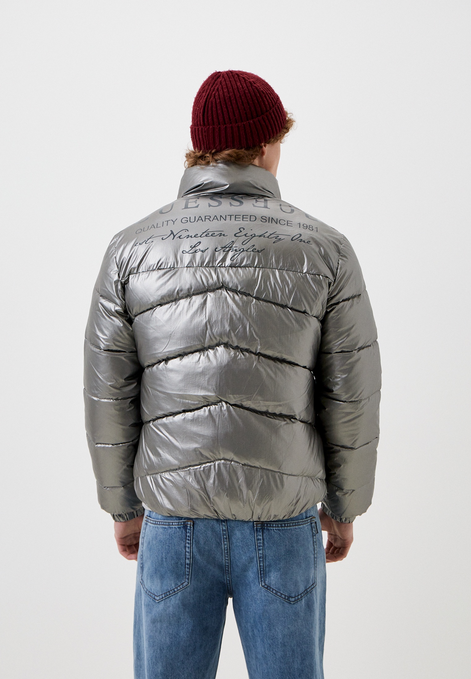 Утепленная куртка мужская Guess (Гесс) M3BL29WFP60 купить за 17710 руб.