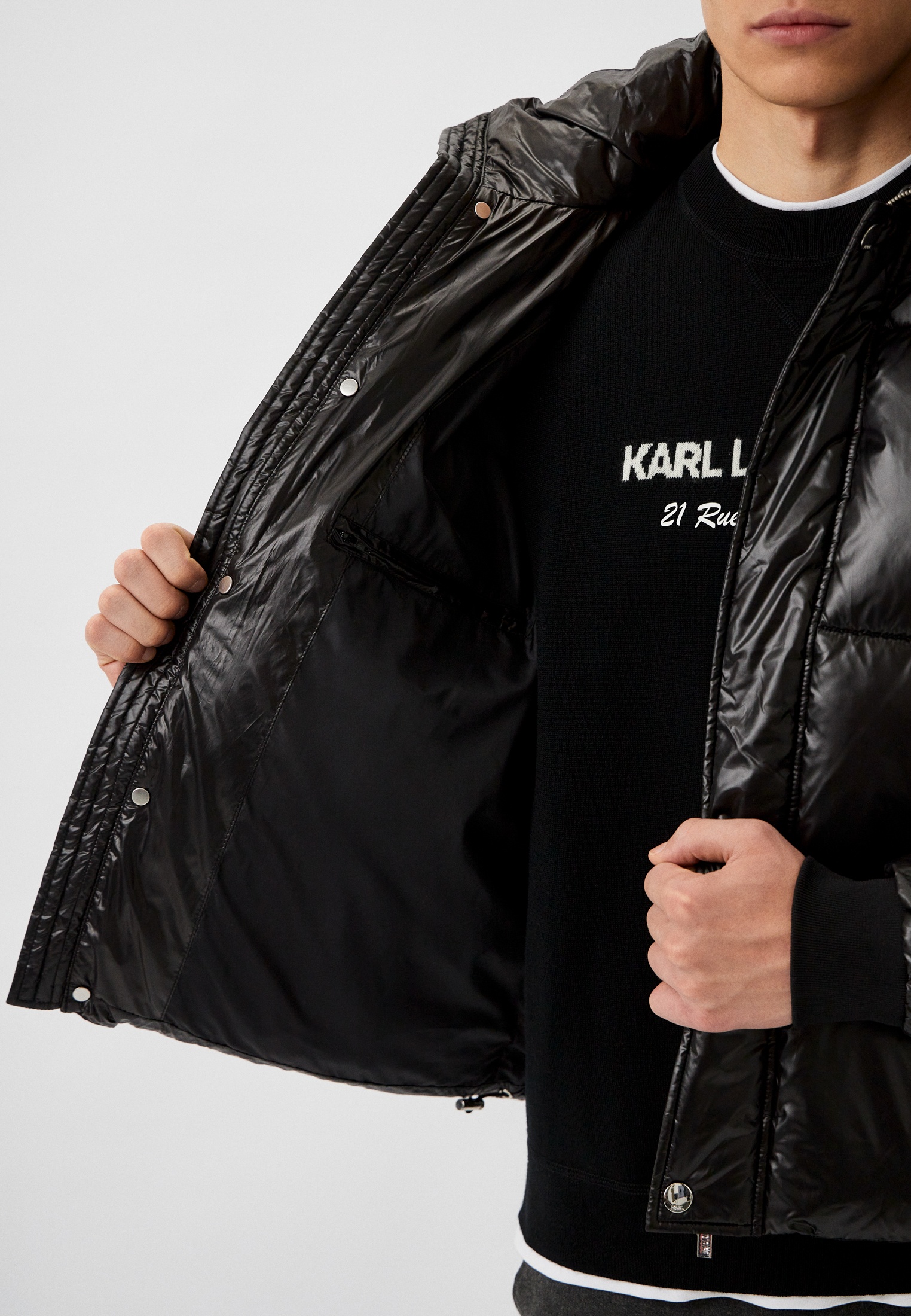 Пуховик Karl Lagerfeld (Карл Лагерфельд) 505013-534513: изображение 4