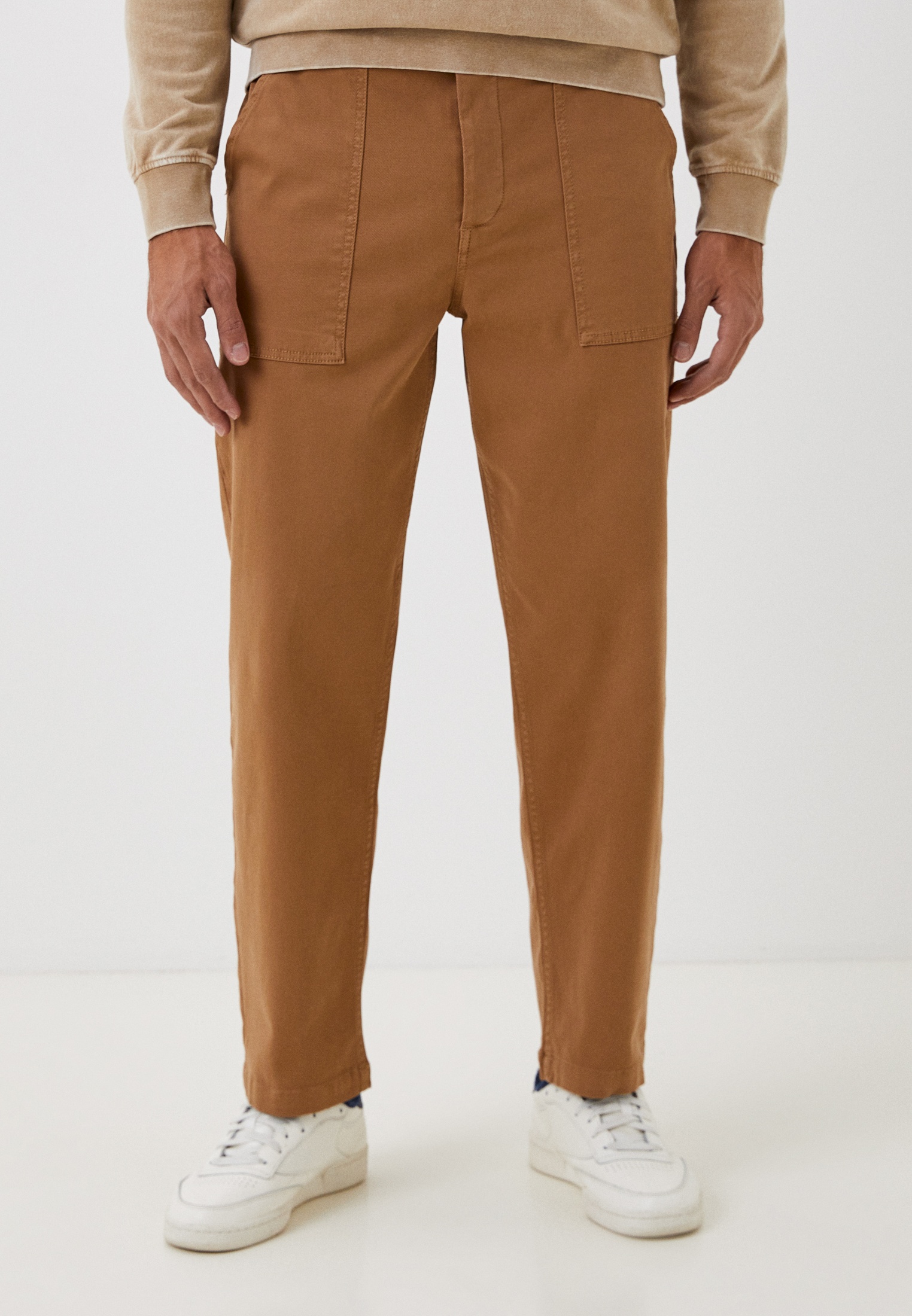 Мужские зауженные брюки United Colors of Benetton (Юнайтед Колорс оф Бенеттон) 43QFUF02J