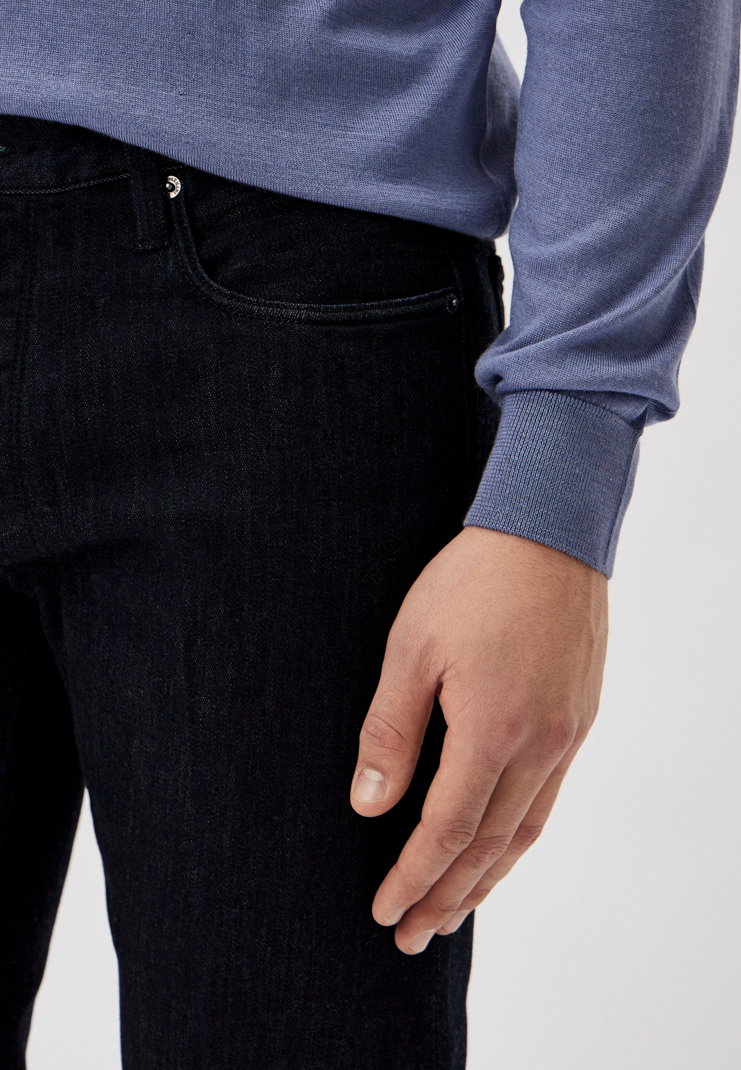 Мужские зауженные джинсы Emporio Armani (Эмпорио Армани) 6R1J75 1DQFZ: изображение 4
