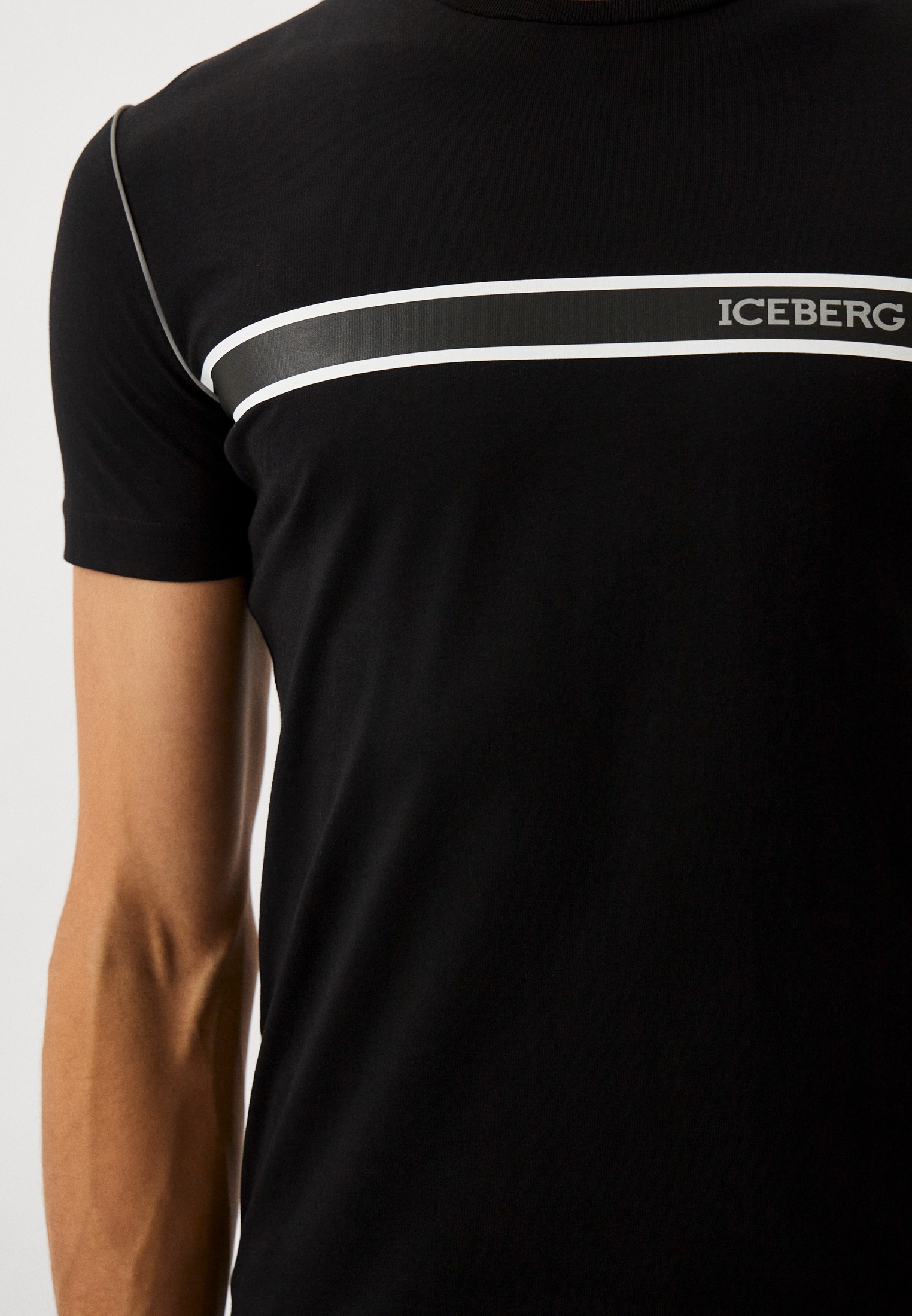 Мужская футболка Iceberg (Айсберг) F0116301_9000: изображение 4