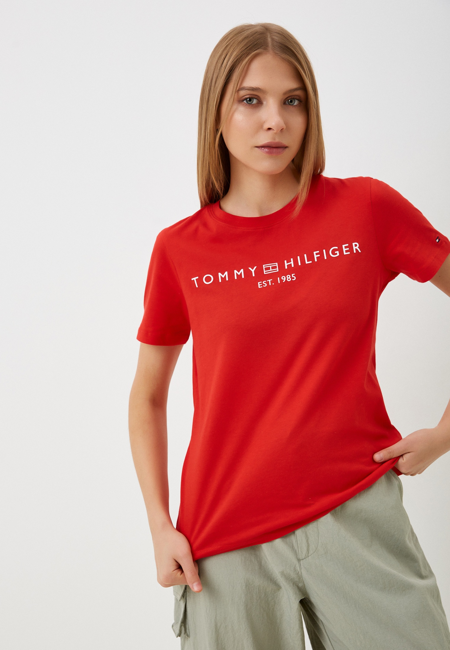 Футболка с коротким рукавом Tommy Hilfiger (Томми Хилфигер) WW0WW40276