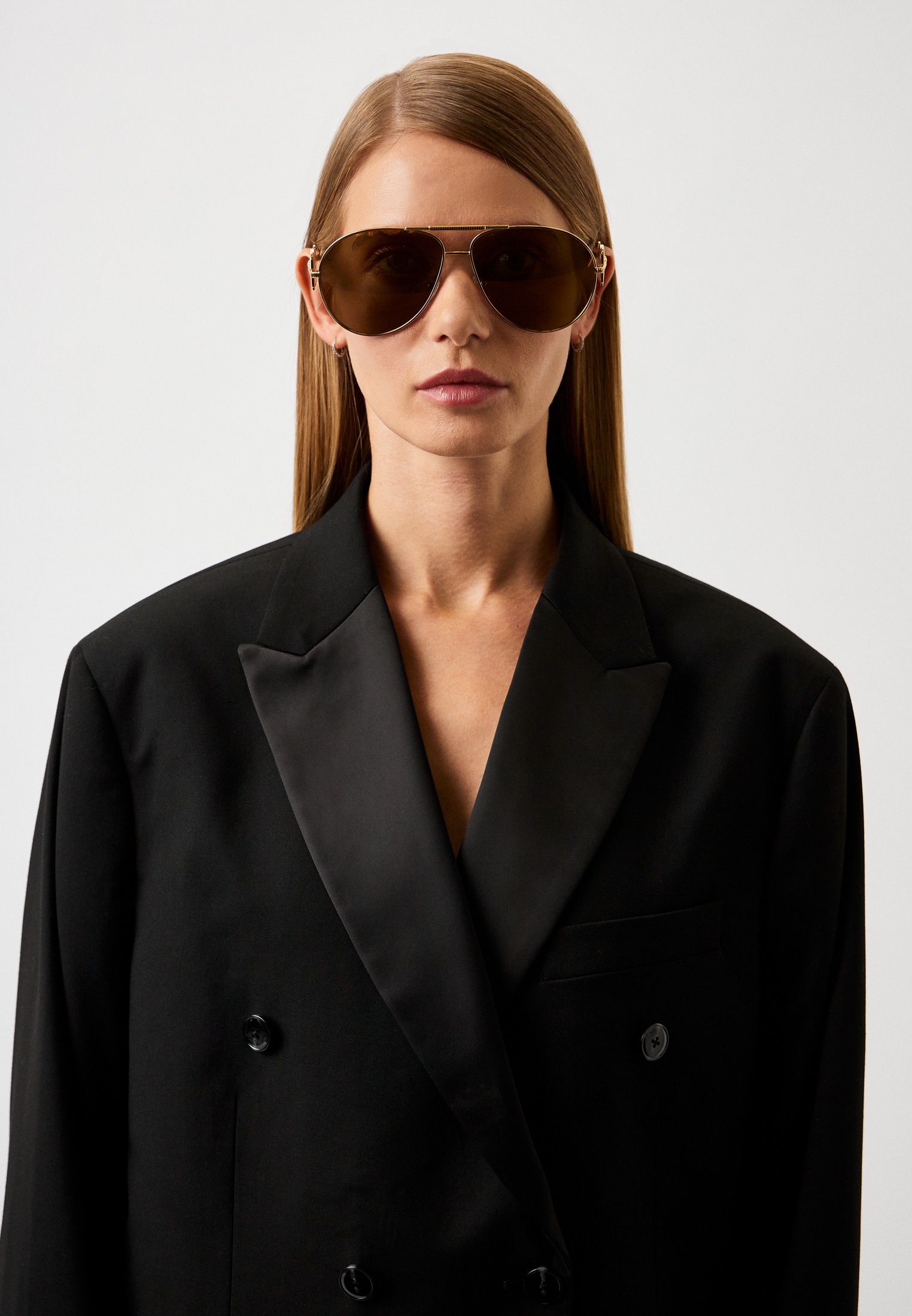 Женские солнцезащитные очки Versace 0VE2249 цвет золотой купить за ...