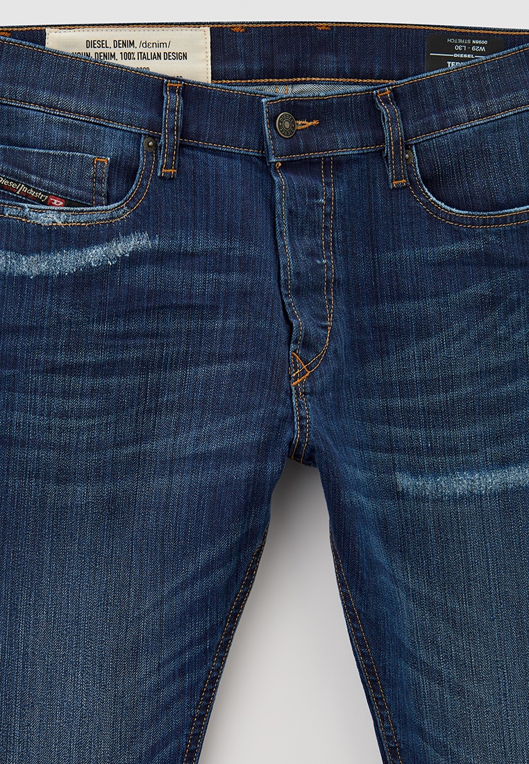 Мужские зауженные джинсы Diesel (Дизель) 00SWIC0098N: изображение 7