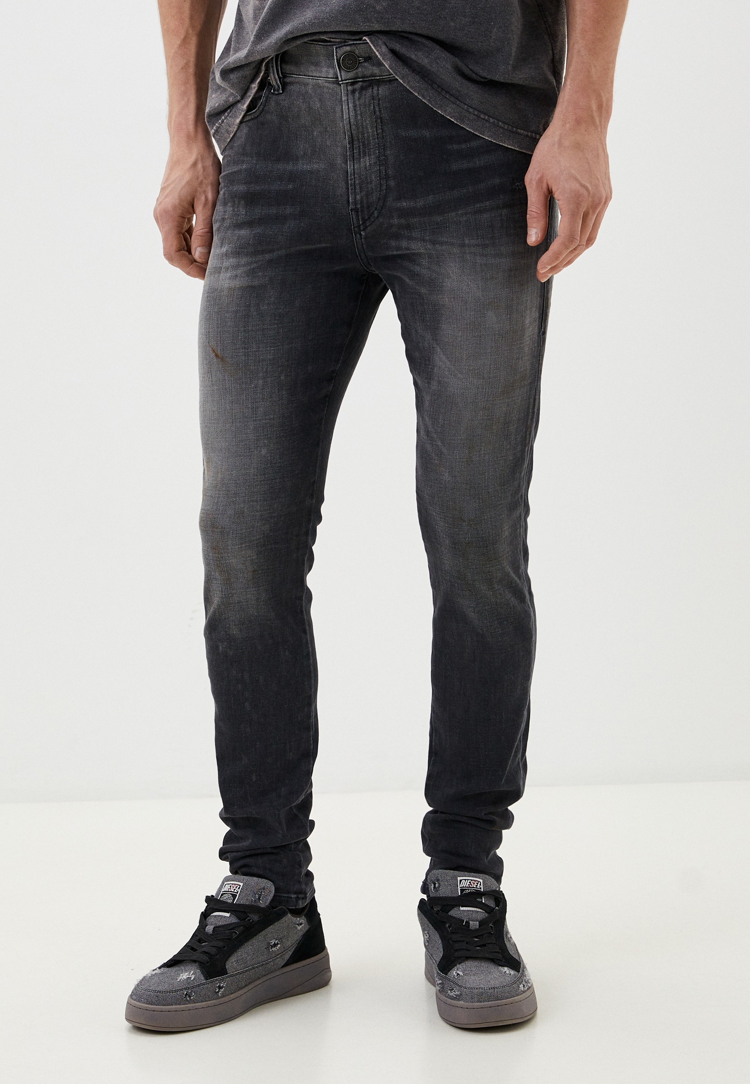 Мужские зауженные джинсы Diesel (Дизель) A0071209A88: изображение 1