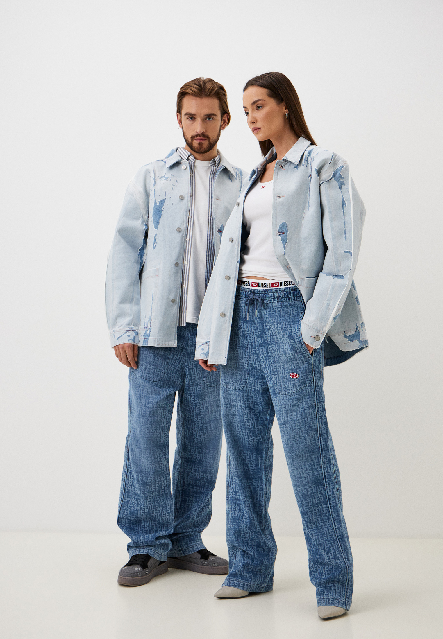 Джинсовая куртка Diesel (Дизель) A06034007B6: изображение 2