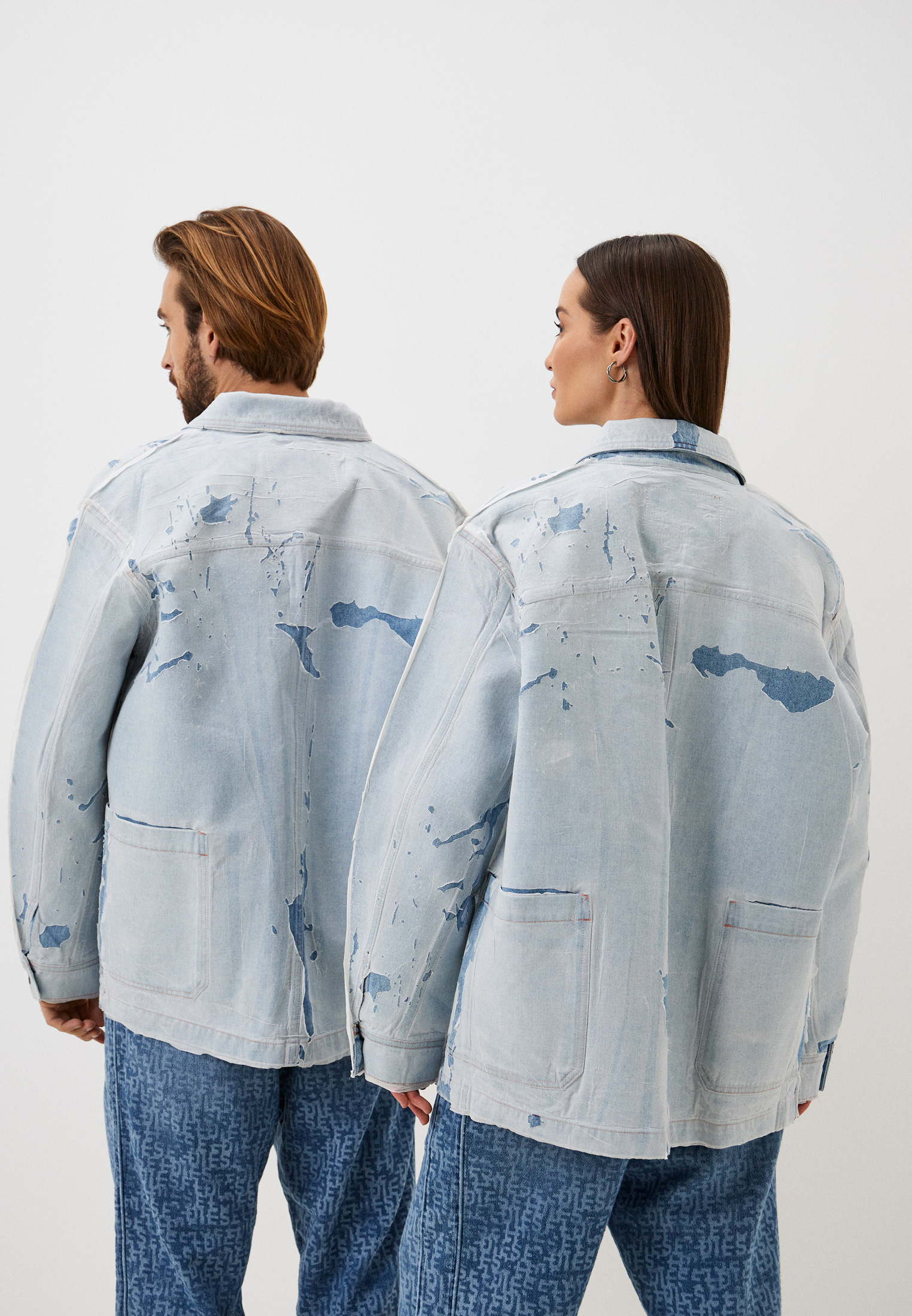 Джинсовая куртка Diesel (Дизель) A06034007B6: изображение 3