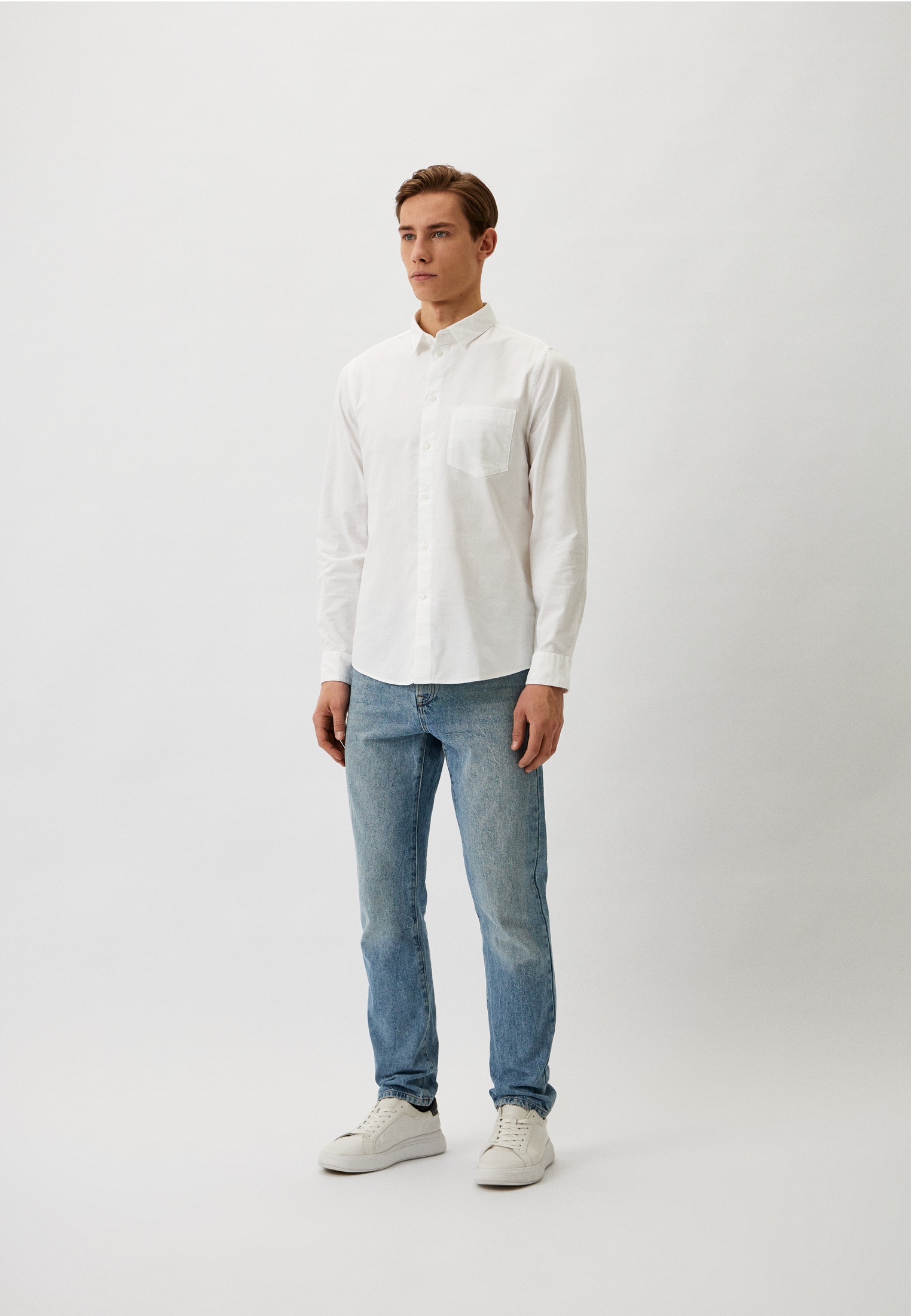 Рубашка с длинным рукавом Calvin Klein (Кельвин Кляйн) K10K112155: изображение 2