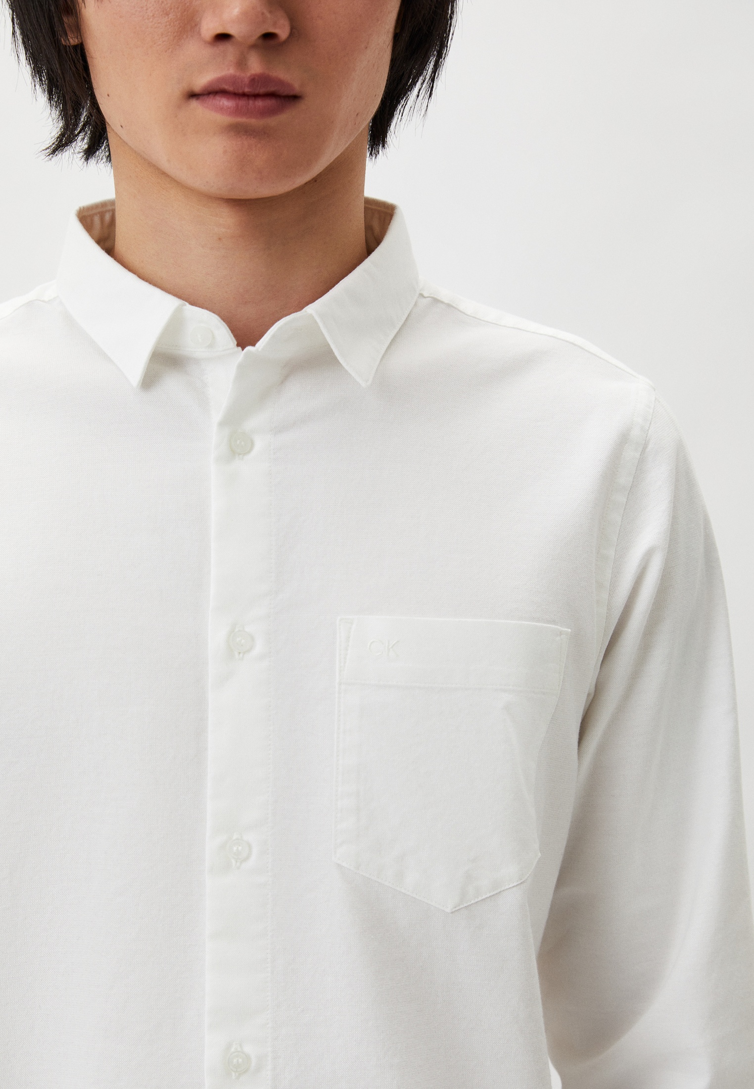 Рубашка с длинным рукавом Calvin Klein (Кельвин Кляйн) K10K112155: изображение 8