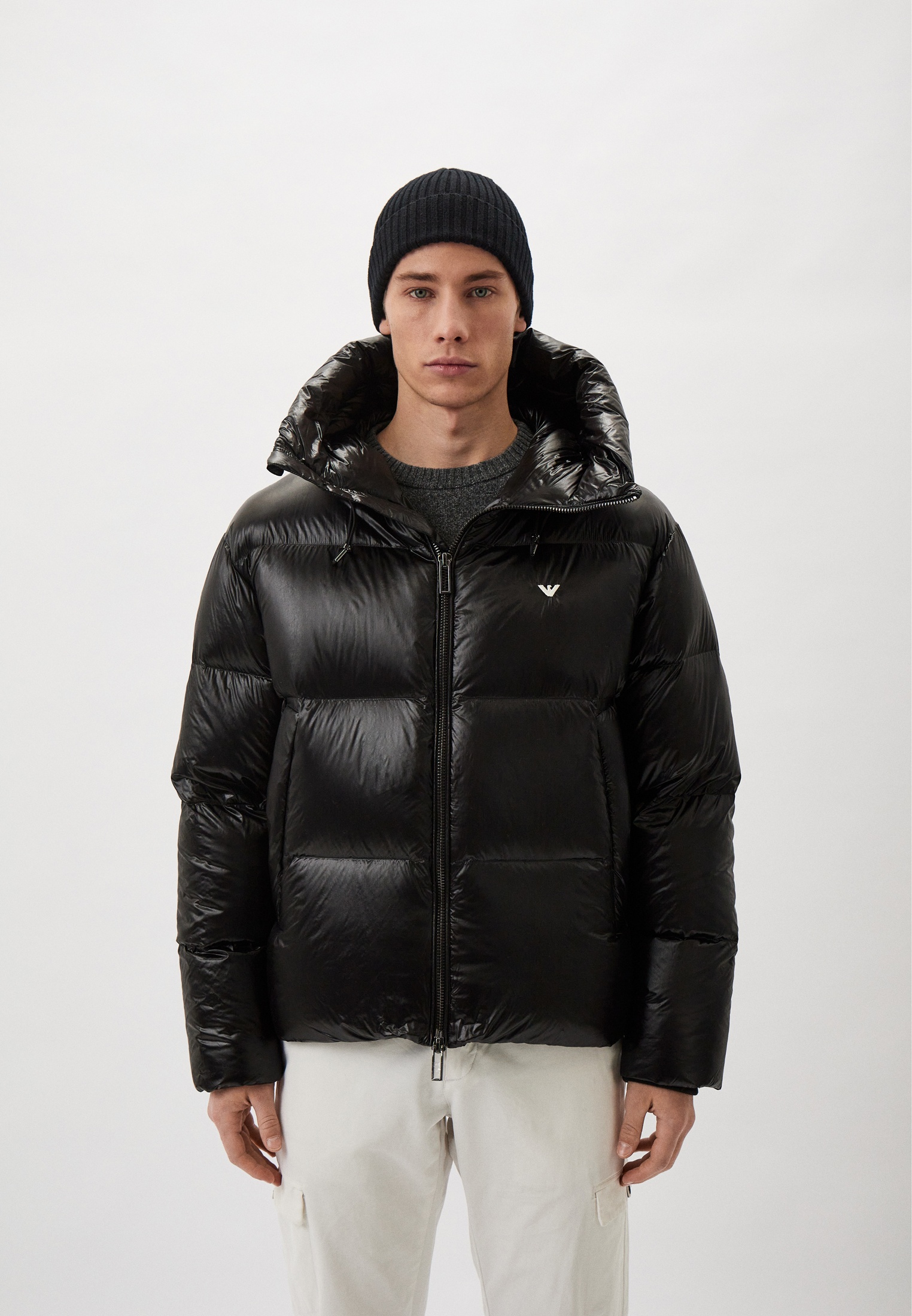 Пуховик Emporio Armani (Эмпорио Армани) 6R1B97 1NKZZ