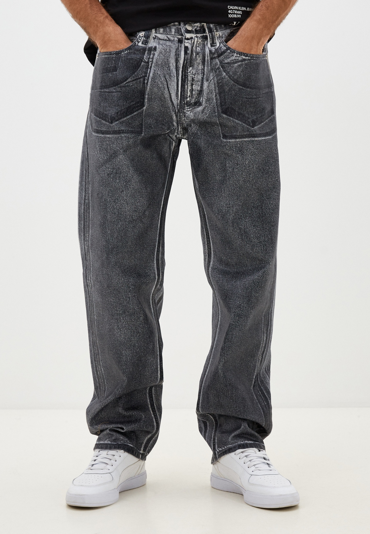Мужские прямые джинсы Calvin Klein Jeans J30J324588