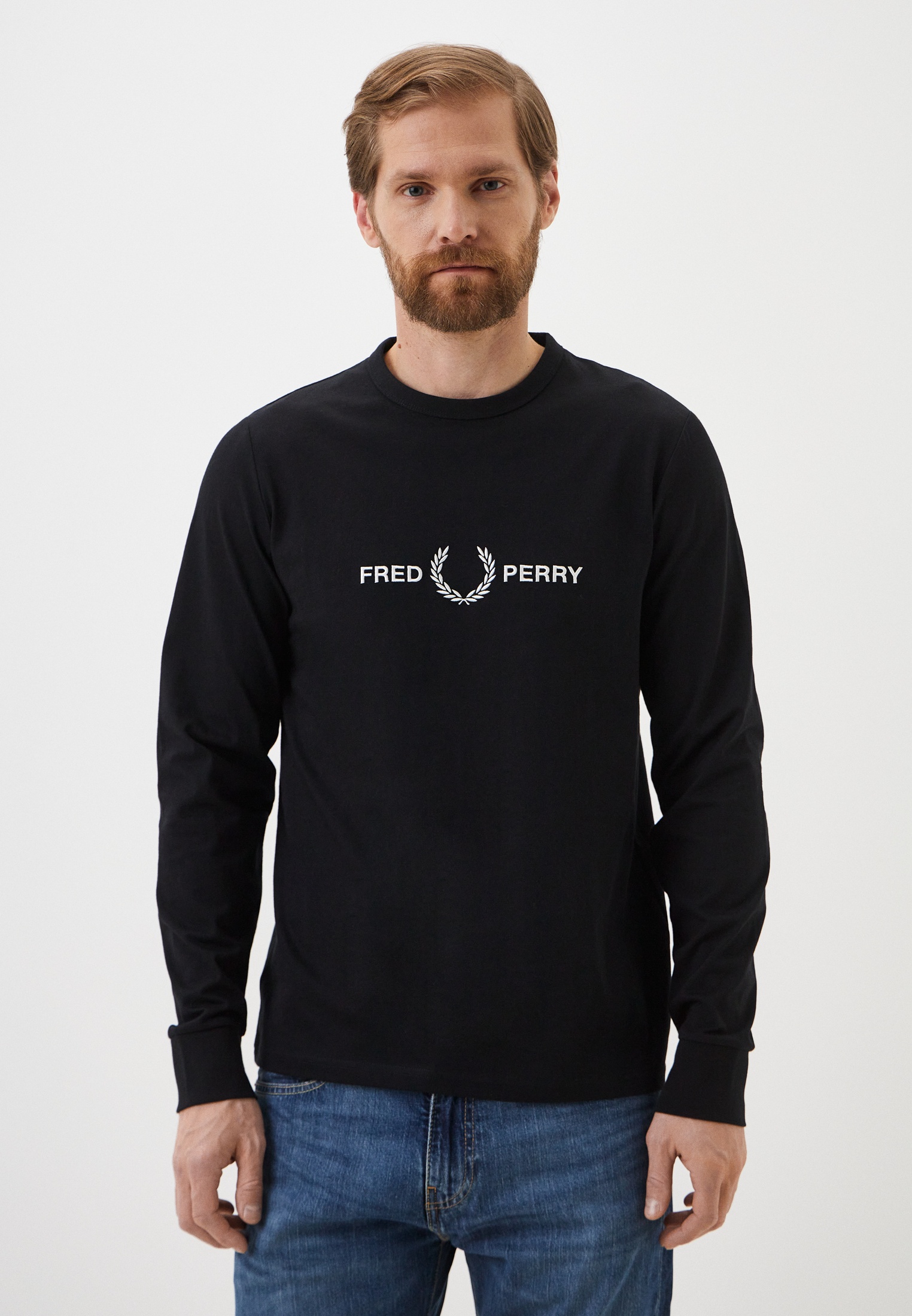 Футболка с длинным рукавом Fred Perry (Фред Перри) M4631