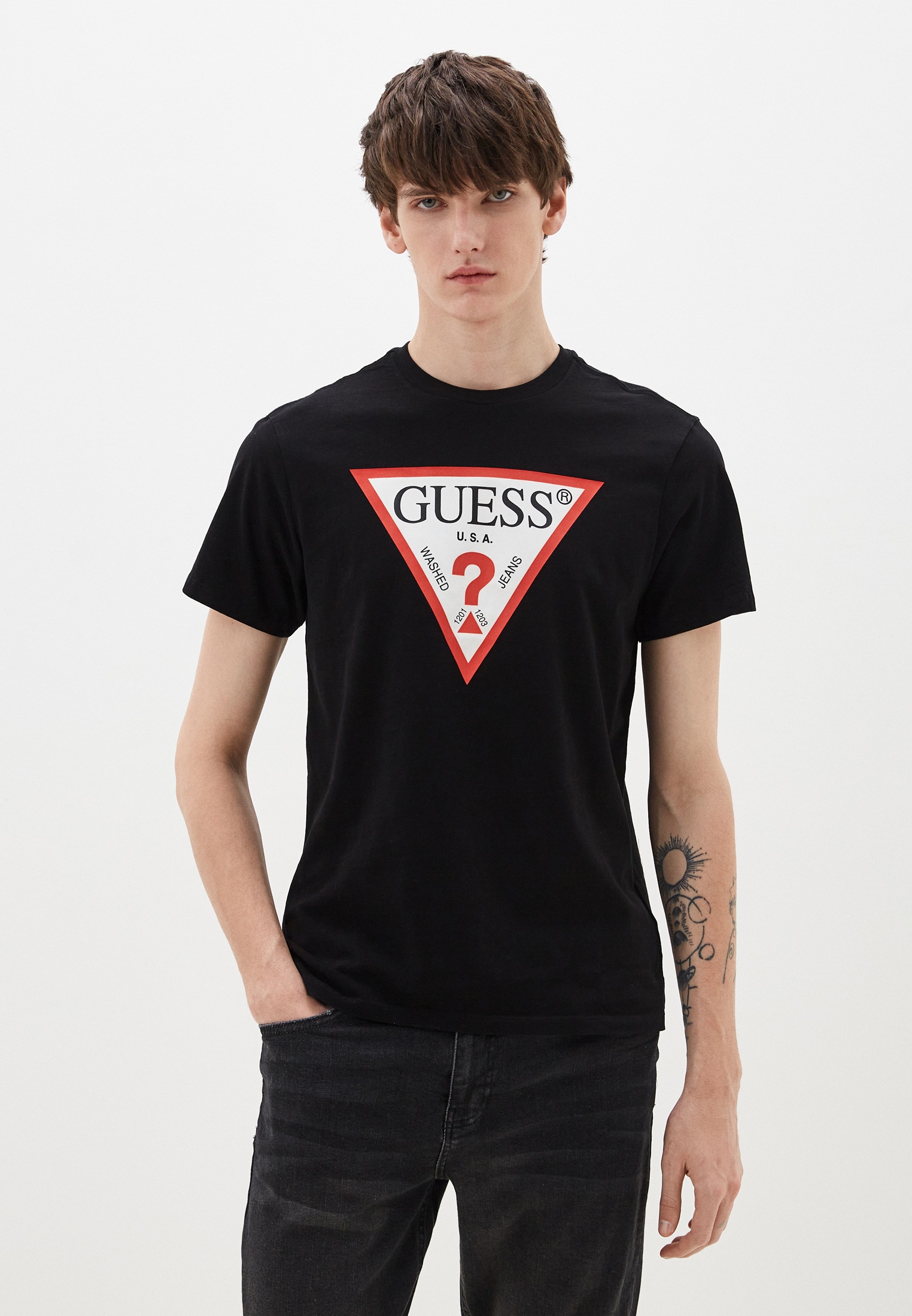 Футболка с коротким рукавом Guess (Гесс) M2GI68KBA60