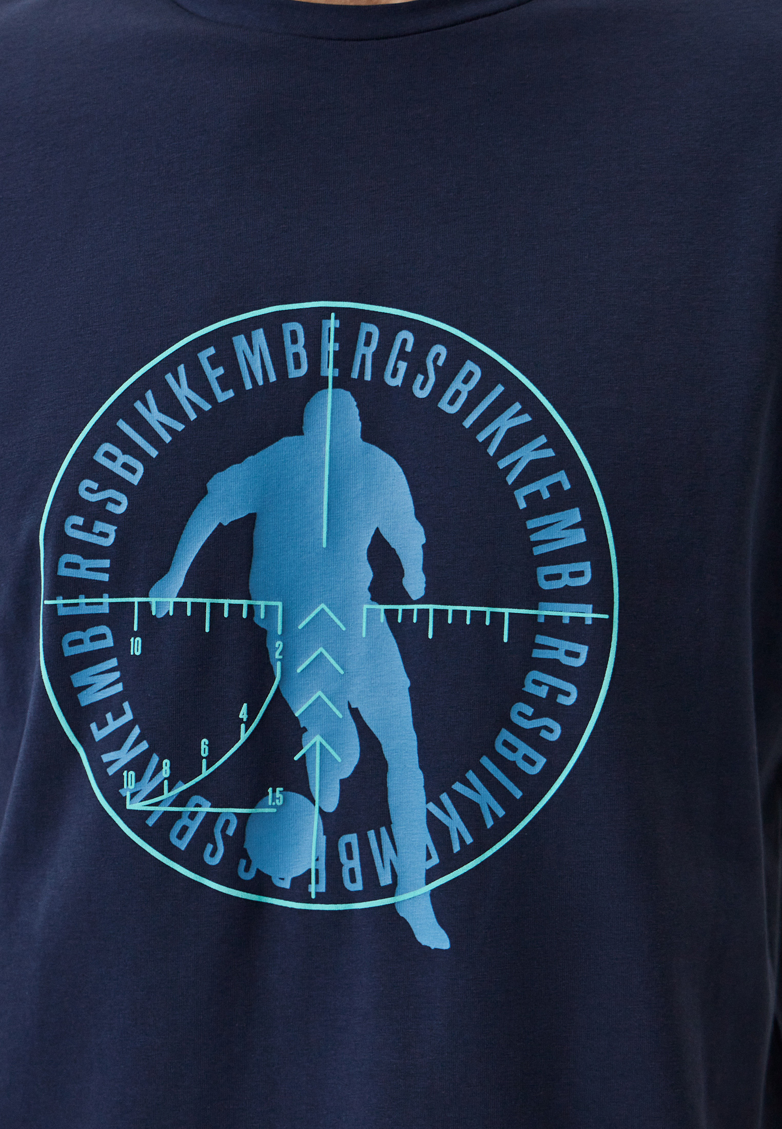 Мужская футболка Bikkembergs (Биккембергс) BMT0028K0002: изображение 4